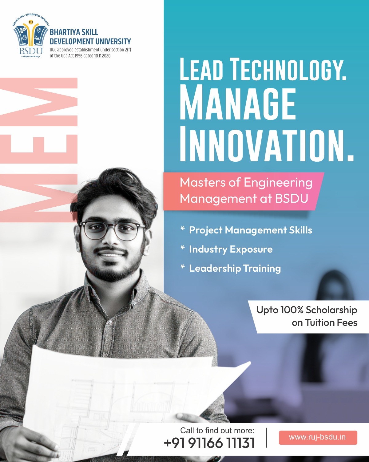 Bhartiya Skill Development University Facebook ad