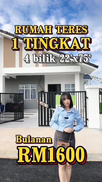 Lynn Property Malaysia Facebook ad: Rumah Teres 4 Bilik