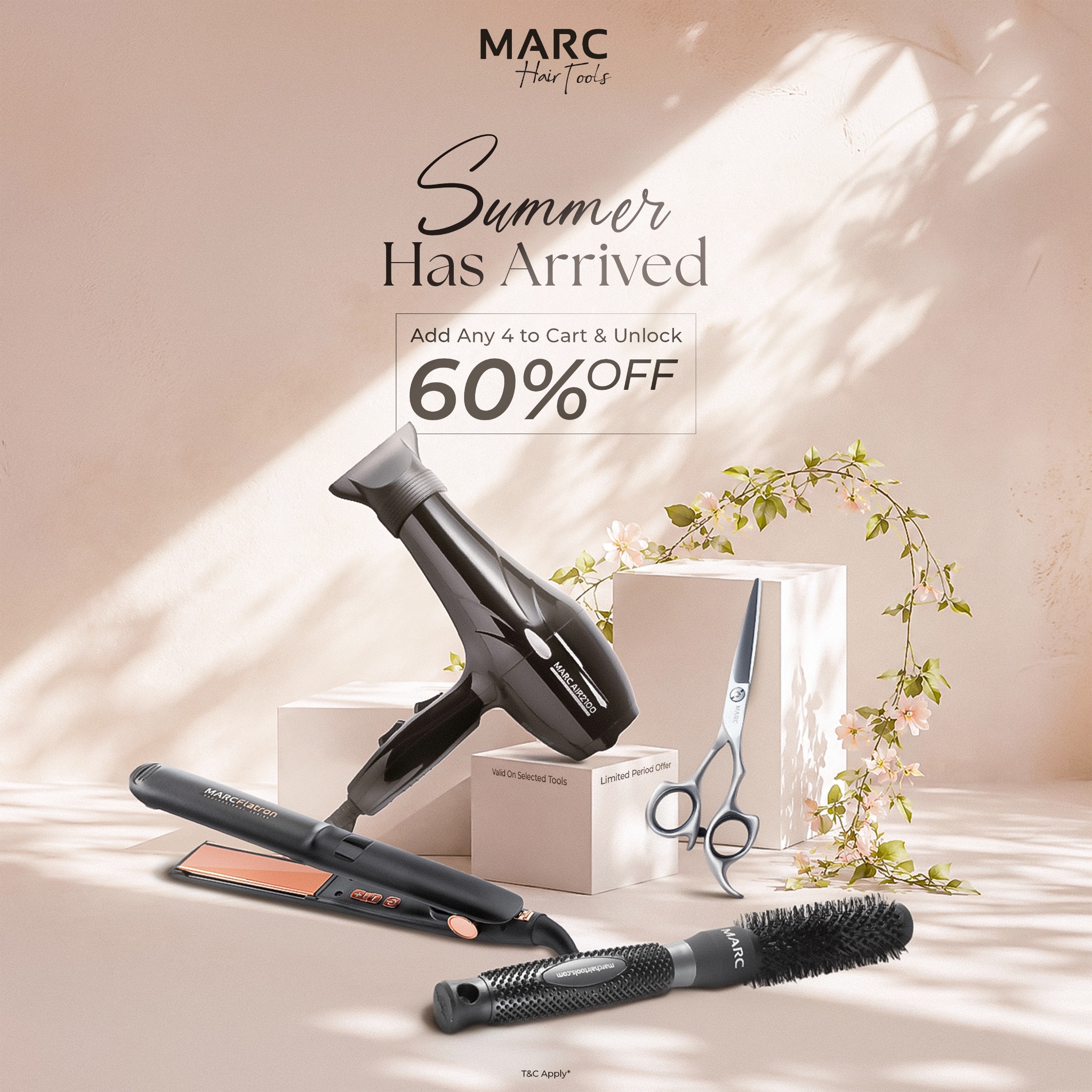 MARC HAIR TOOLS  Facebook ad