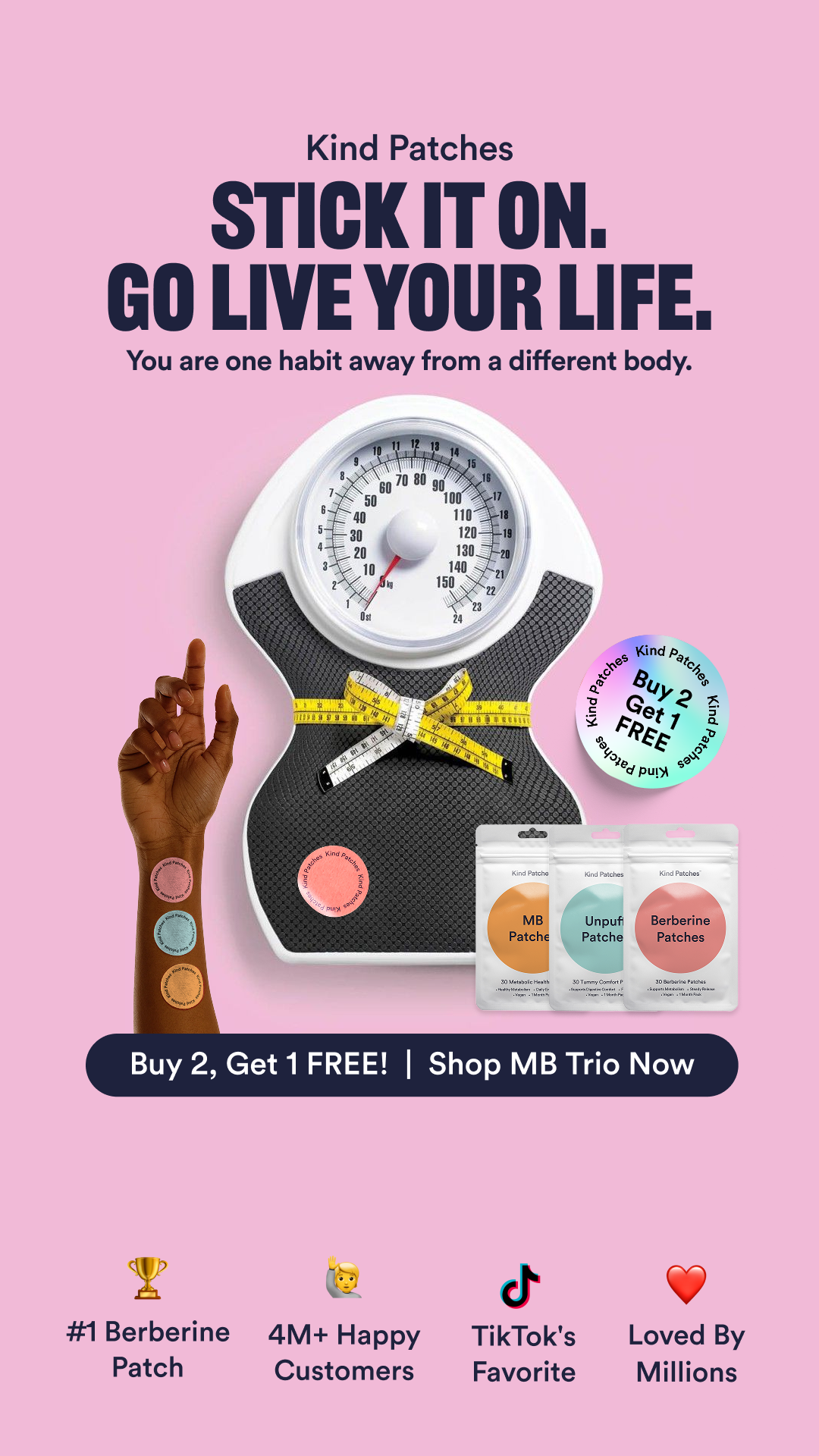 Kind Patches Facebook ad