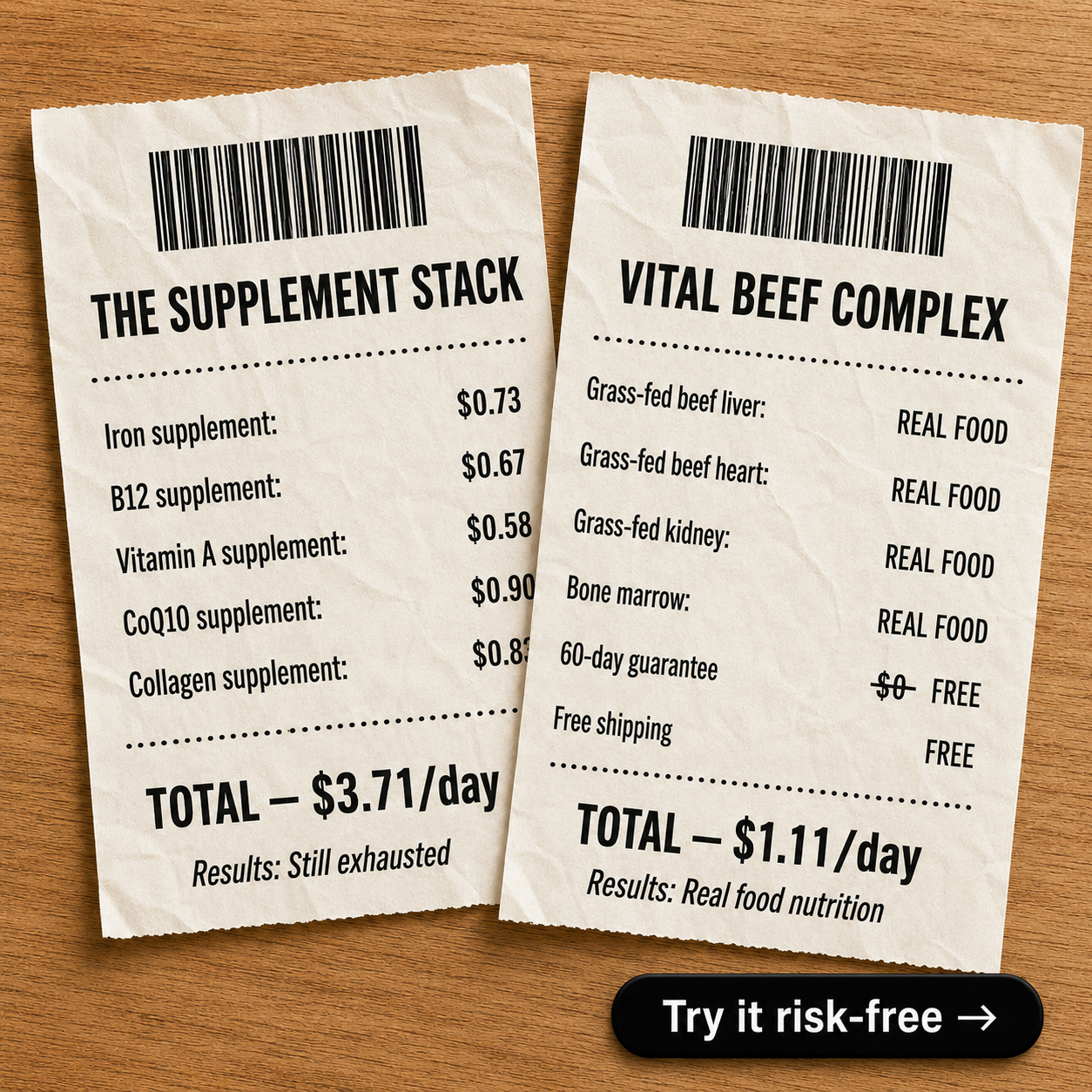 NutraVantix Facebook ad