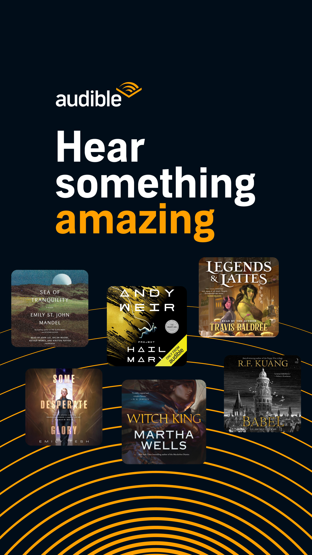 Audible Facebook ad