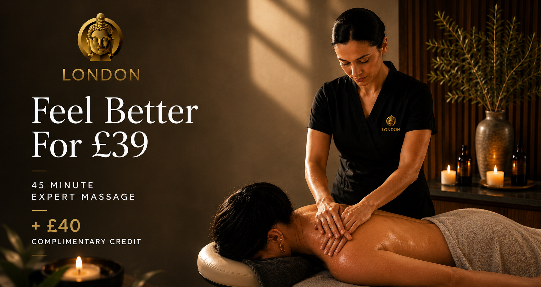 Spa & Massage Facebook ad