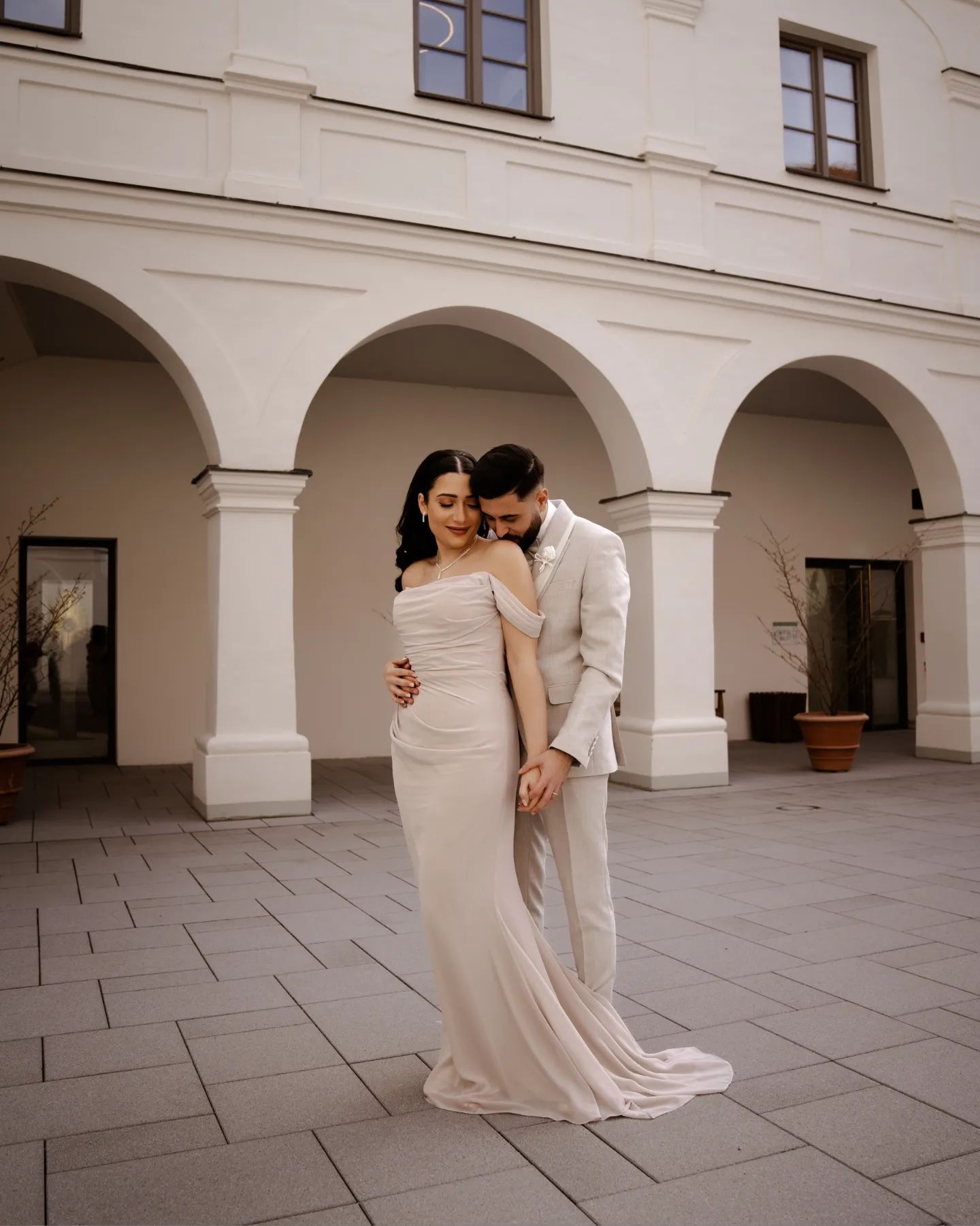 Bride & Groom Facebook ad: m e l i s f a t…