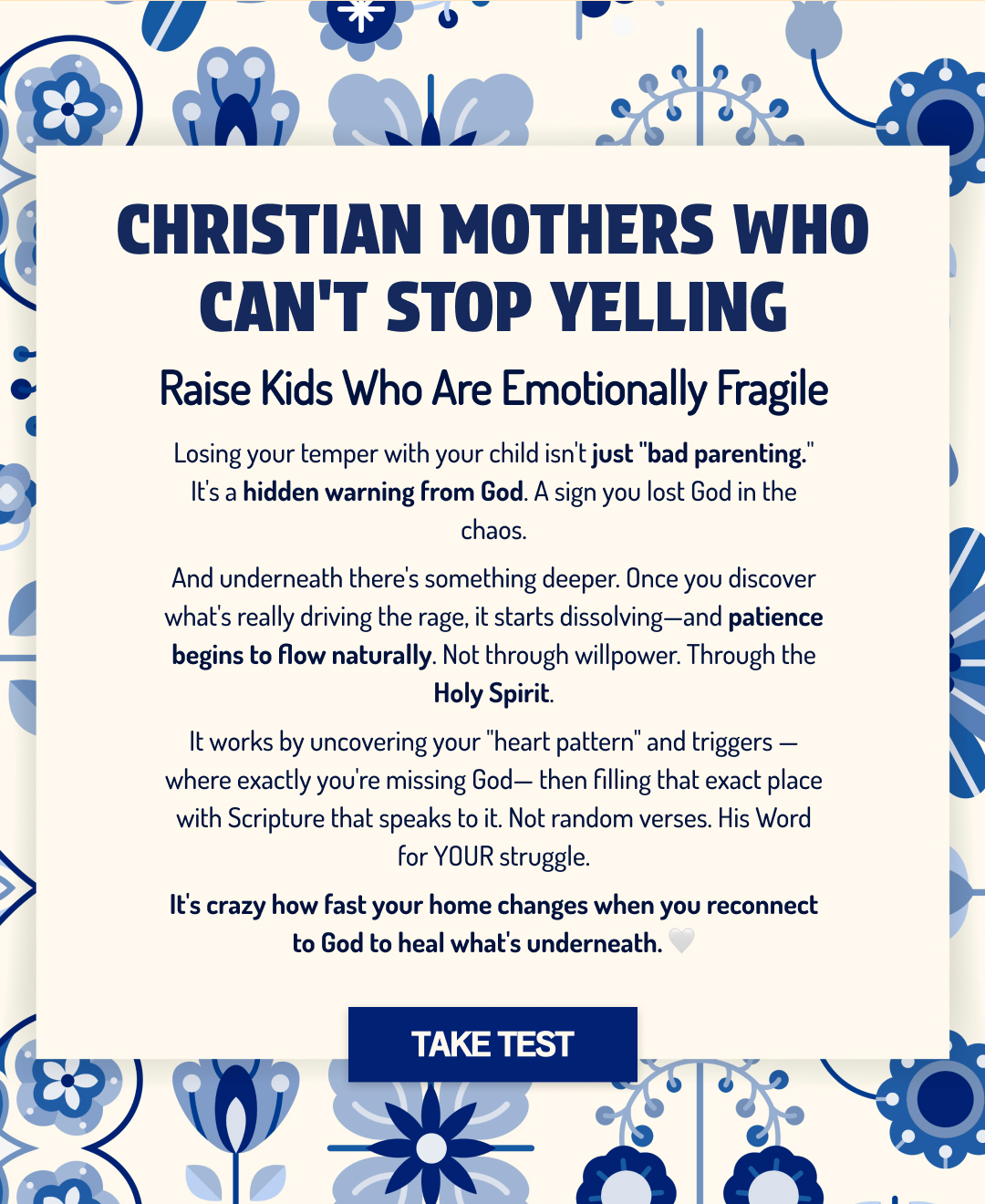 Christian Living Insights Facebook ad: Parent Like Christ Let the Holy Spirit transform you…