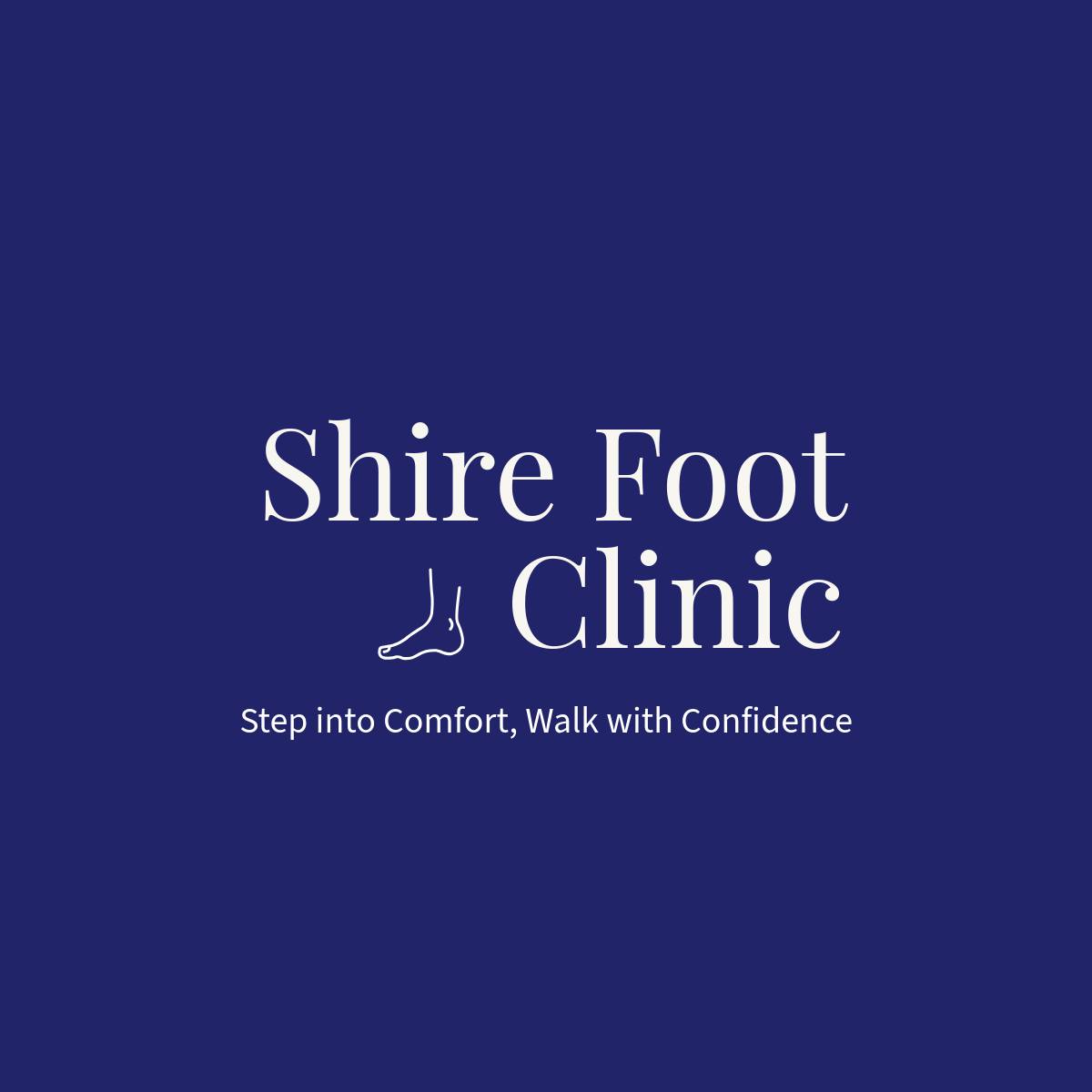 Shire Foot Clinic Facebook ad: Spring’s nearly here, give your feet the care…