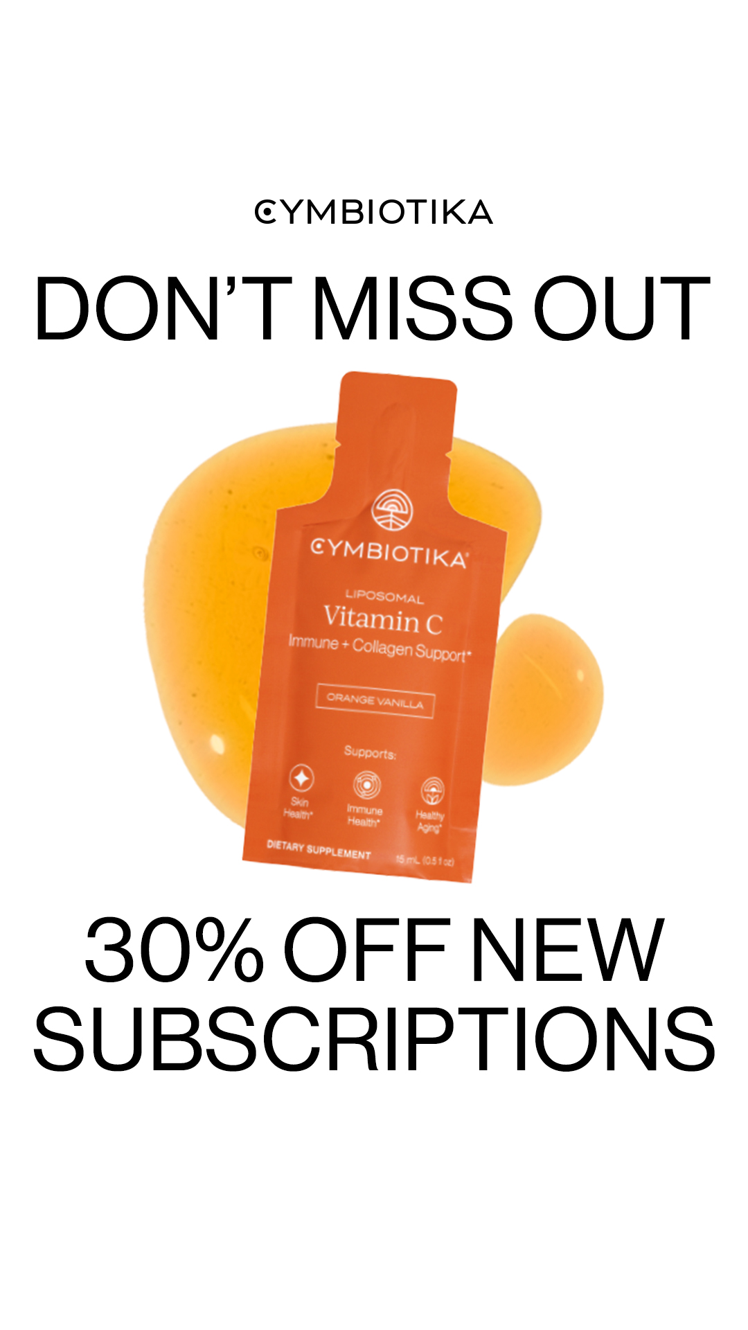 Cymbiotika Facebook ad