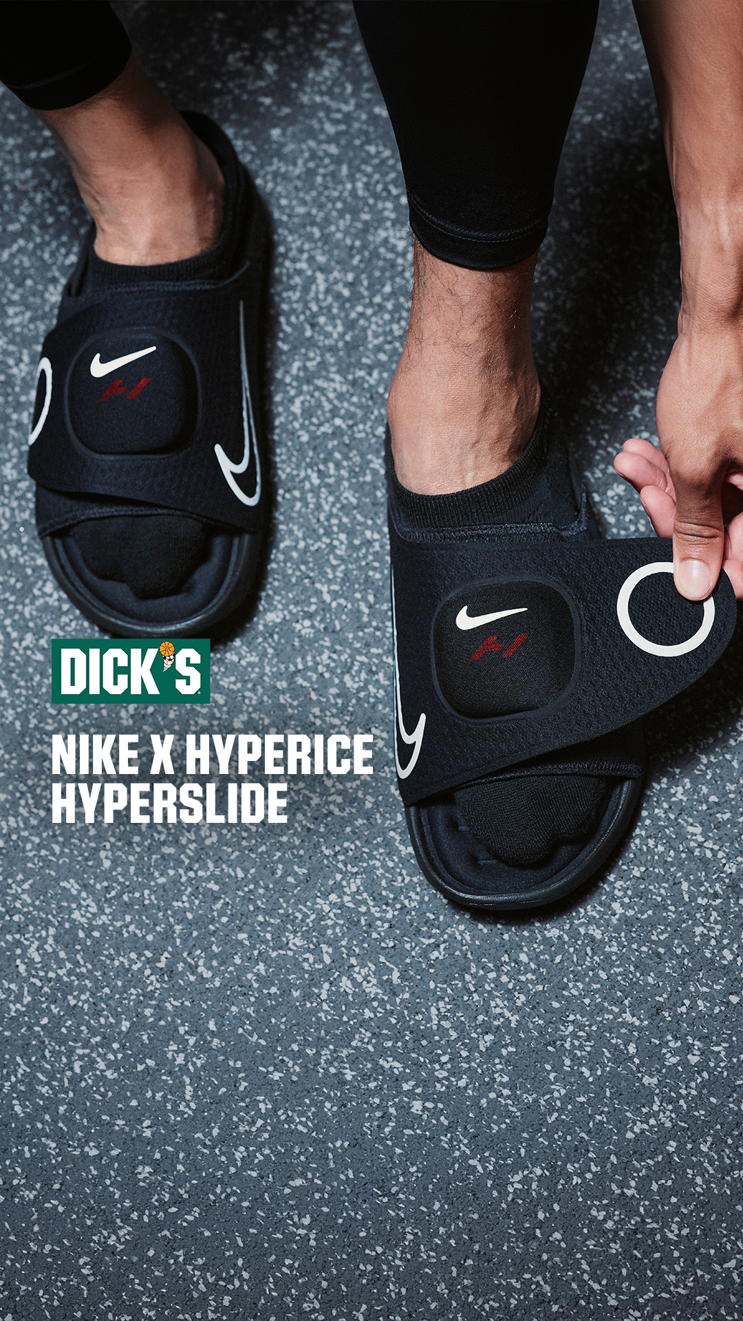 DICK'S Sporting Goods Facebook ad: Nike x Hyperice Hyperslide