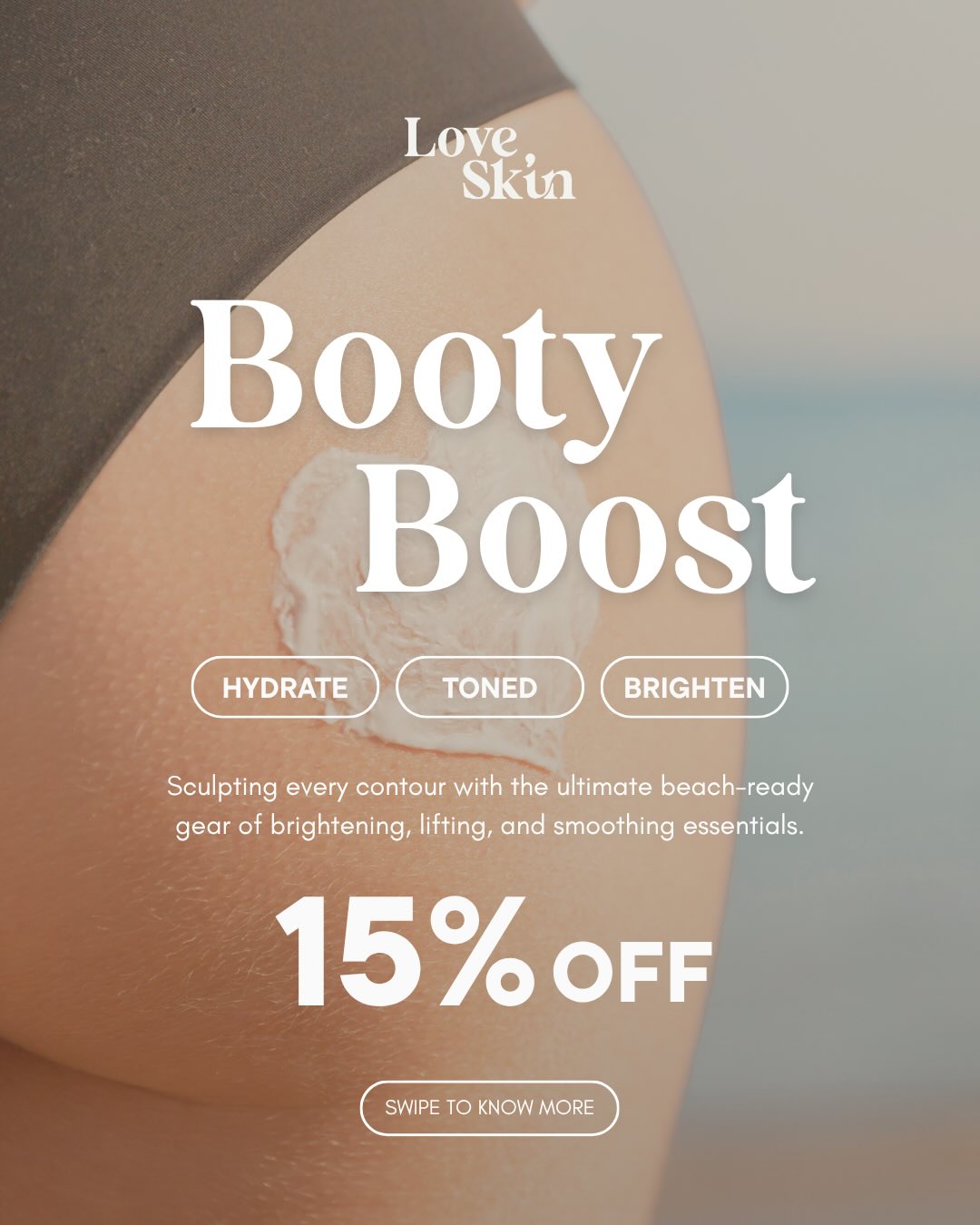 Love, Skin Clinic Facebook ad: A little boost, just in time for summer