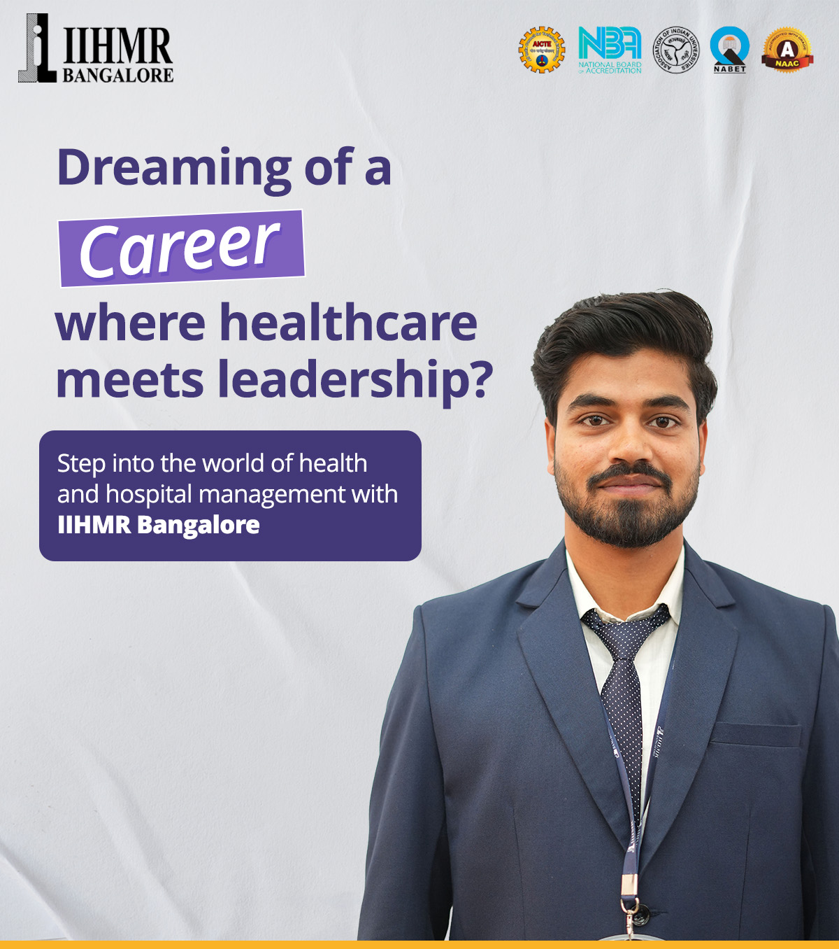 Institute of Health Management Research, Bangalore Facebook ad