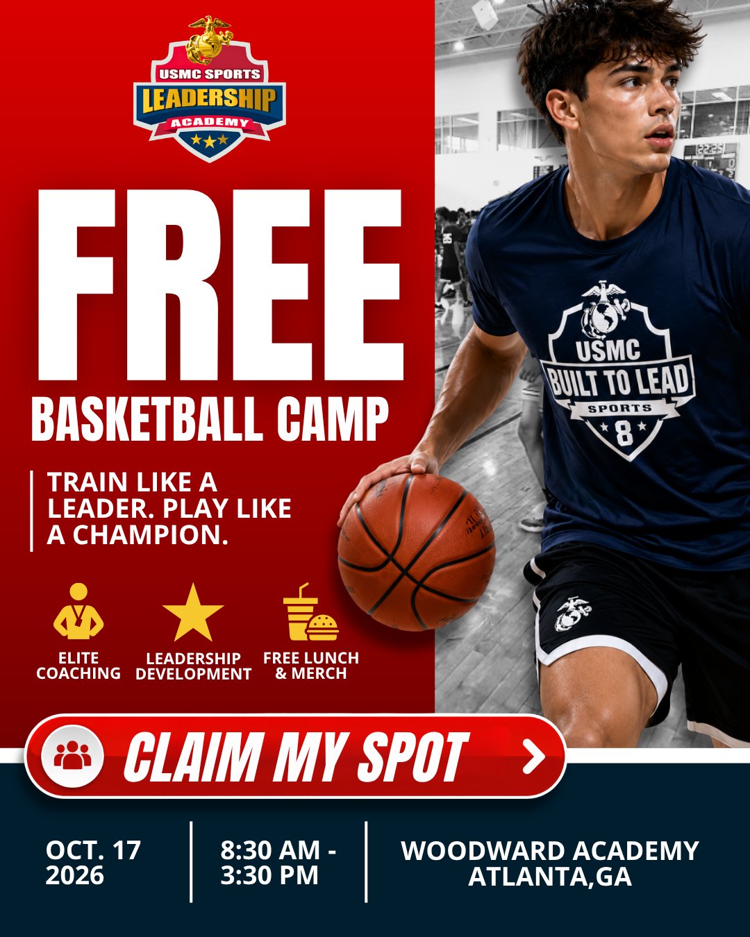 USMC Sports Facebook ad