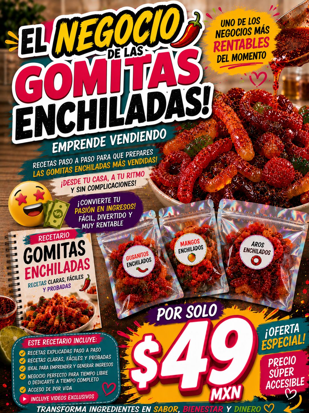 Aprende Desde Casa y Genera Ingresos Facebook ad: 𝙍𝙚𝙘𝙚𝙩𝙖𝙧𝙞𝙤 𝘿𝙞𝙜𝙞𝙩𝙖𝙡 𝙙𝙚 𝙂𝙤𝙢𝙞𝙩𝙖𝙨…