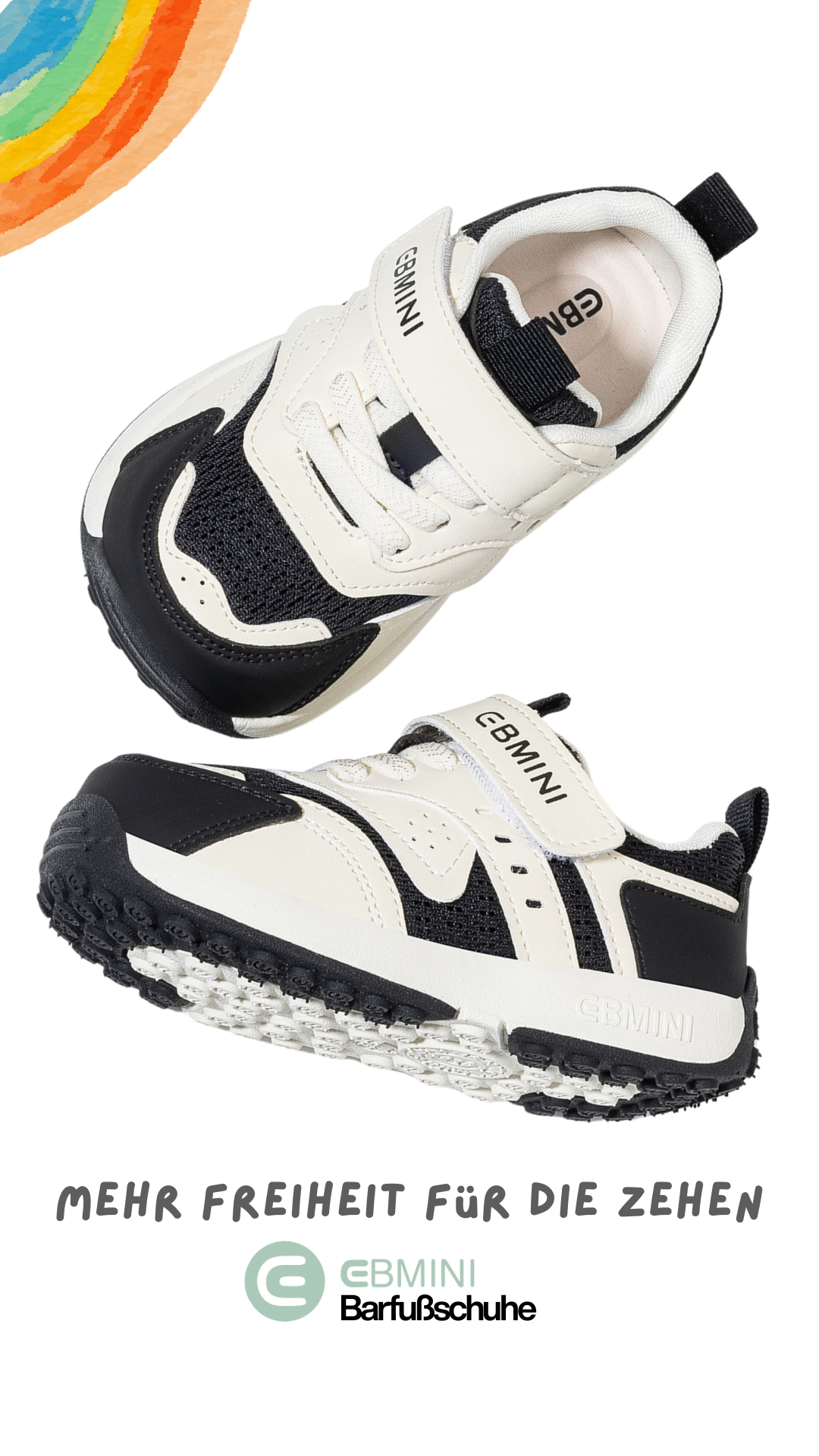 Ebmini - Kinder Barfußschuhe Facebook ad