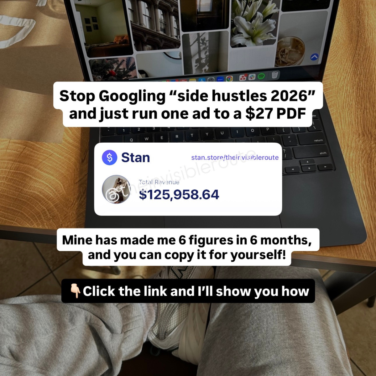 The Invisible Route Facebook ad: Hundreds of sales with my $27 method