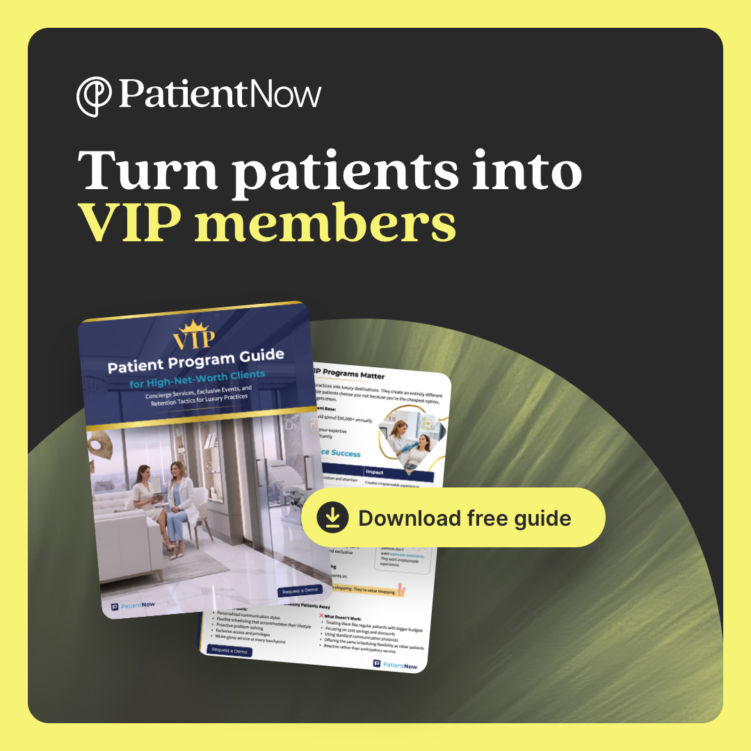 PatientNow Facebook ad