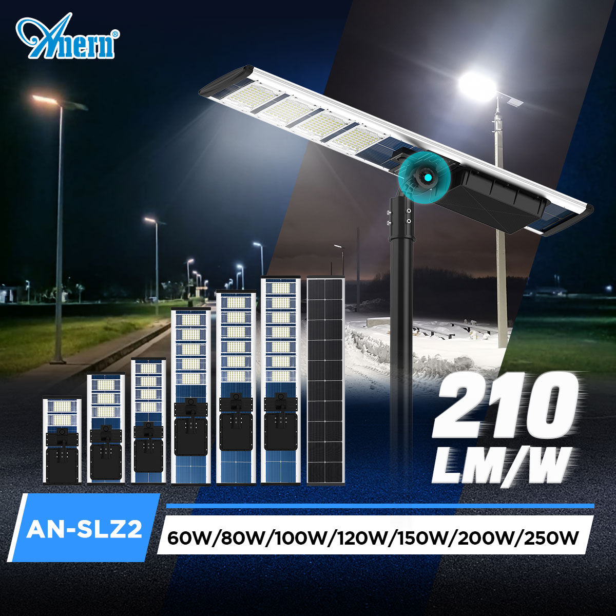 Anern Solar Street Light & Solar Power System Facebook ad