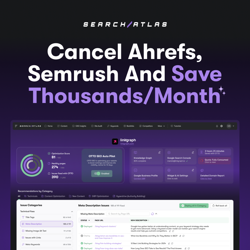 Search Atlas Facebook ad
