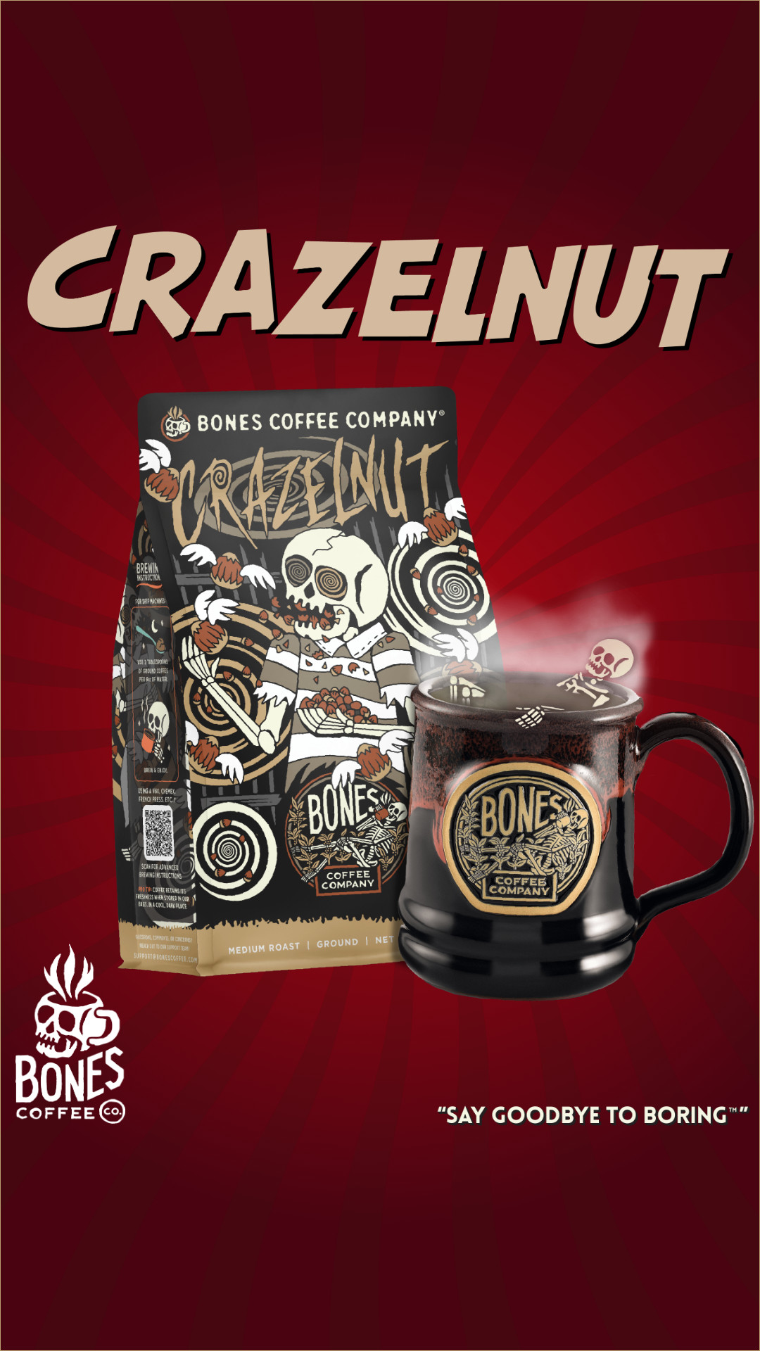 Bones Coffee Company Facebook ad
