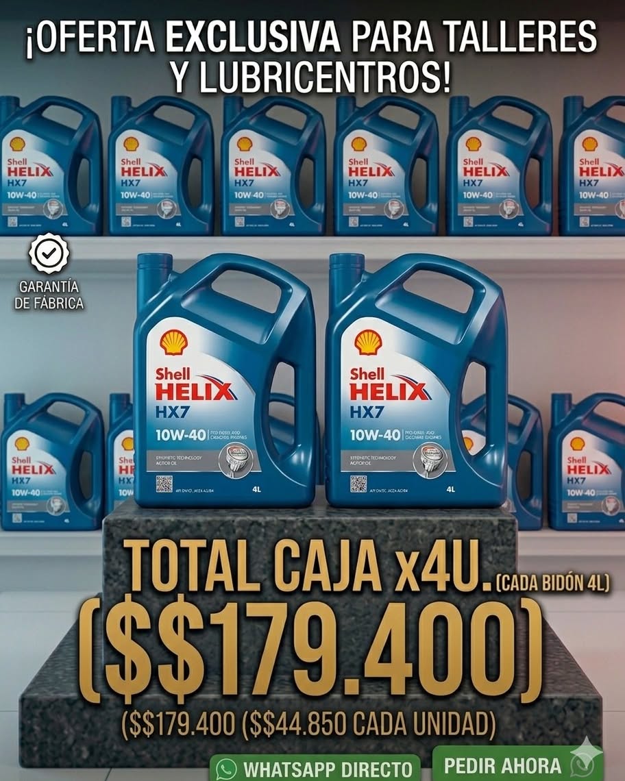 Gonza Flores Facebook ad: OFERTA ACEITES POR CAJA!