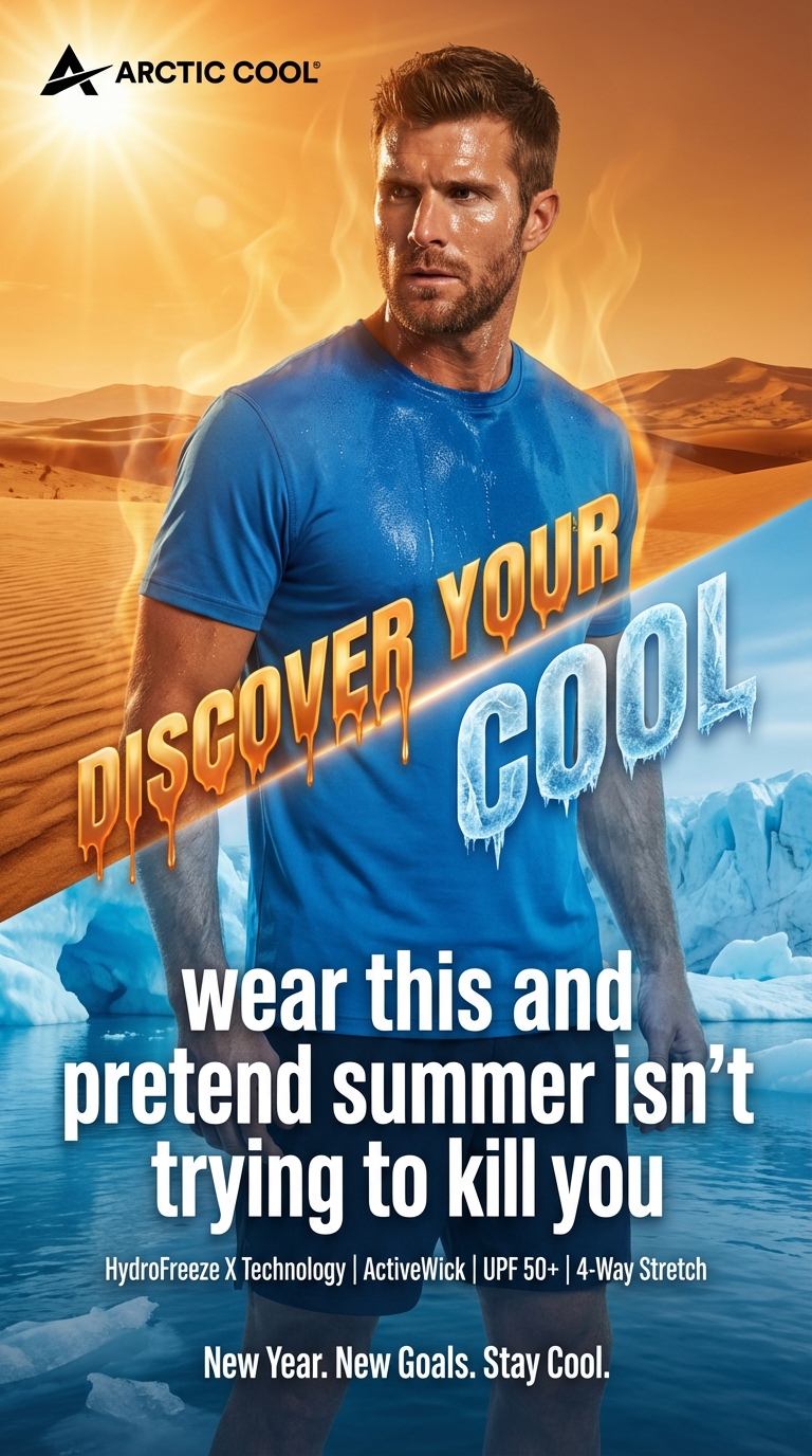 Arctic Cool Facebook ad