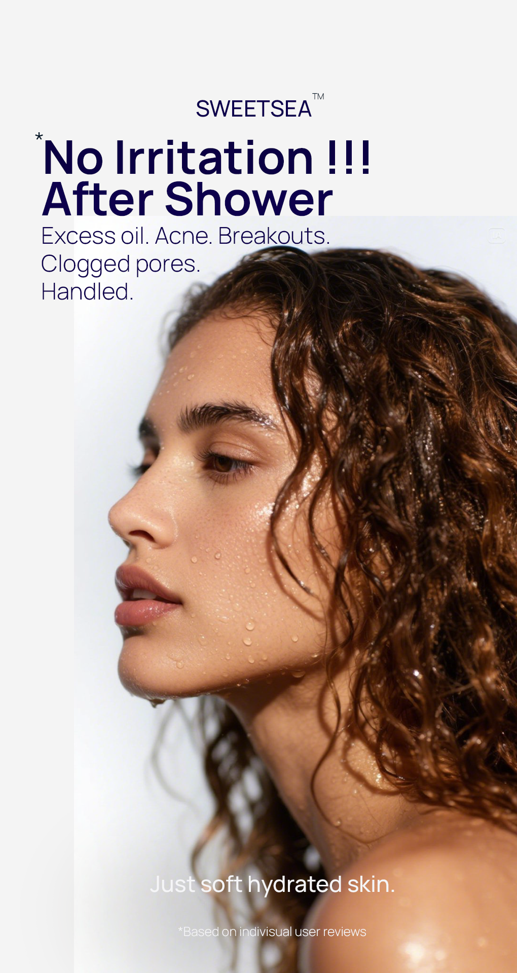 SWEETSEA Facebook ad: Love your skin!