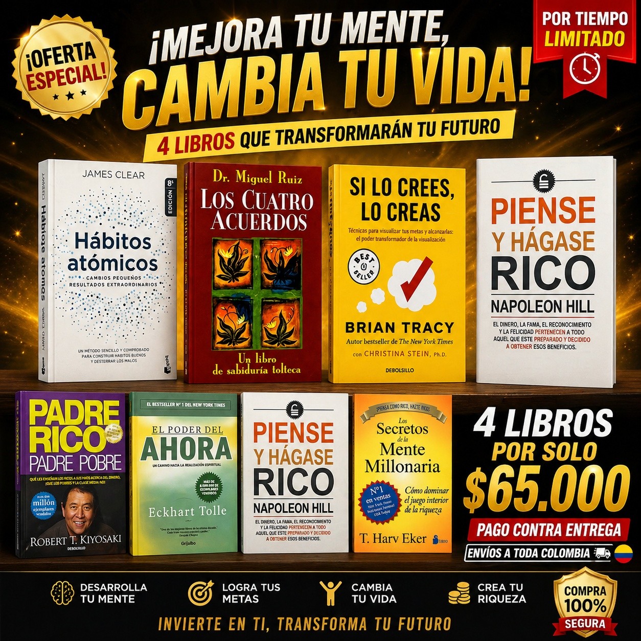 El arte de la lectura Facebook ad: ¡PROMOCIÓN MILLONARIA!
