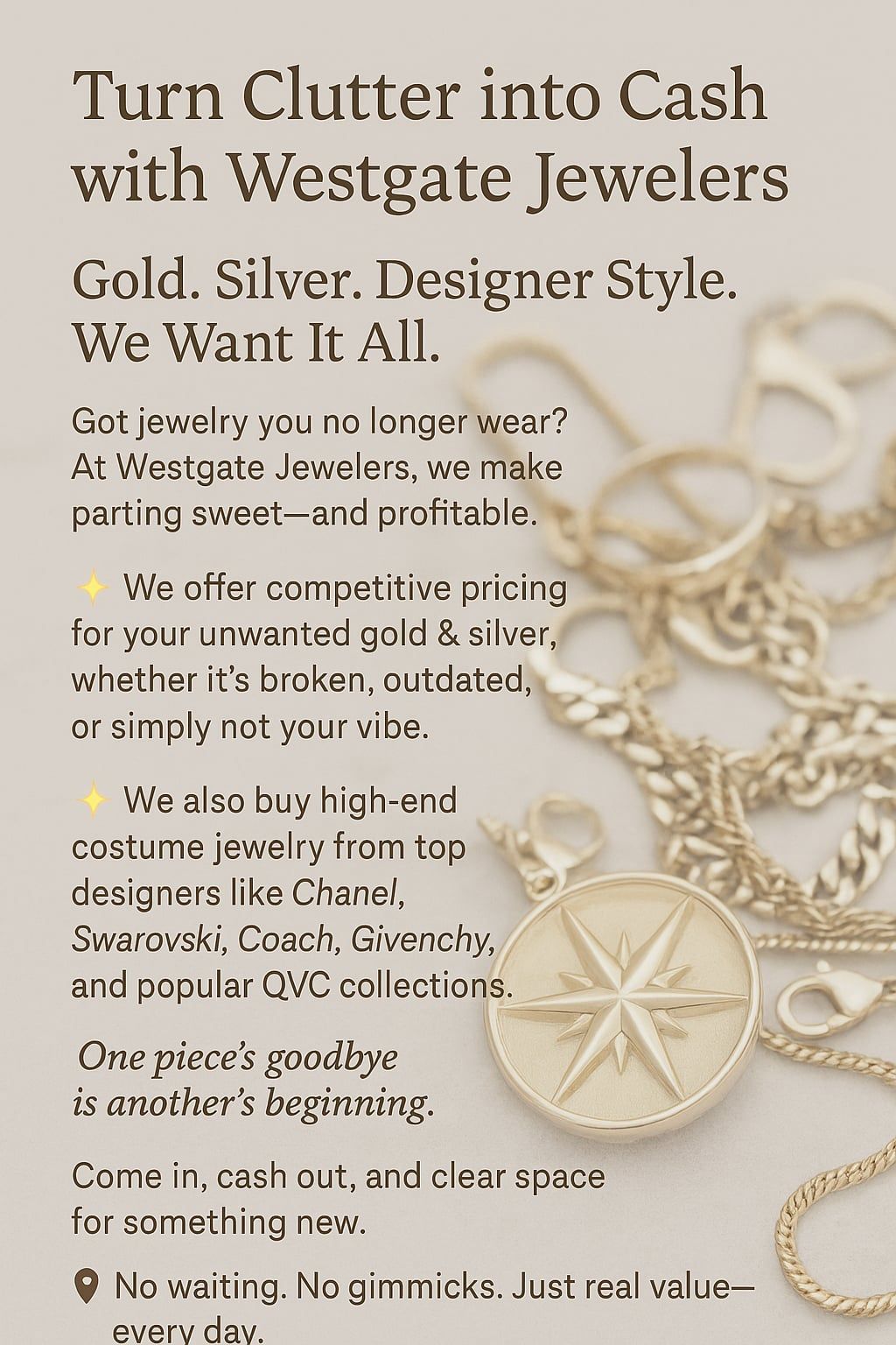 Westgate Jewelers Facebook ad: Westgate Jewelers is located in Historic Downtown Bethlehem…