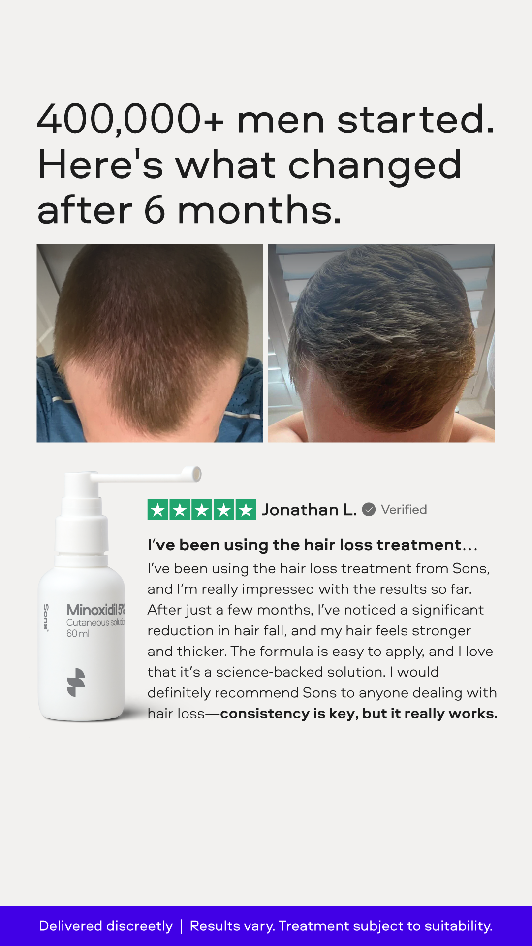 Sons Facebook ad