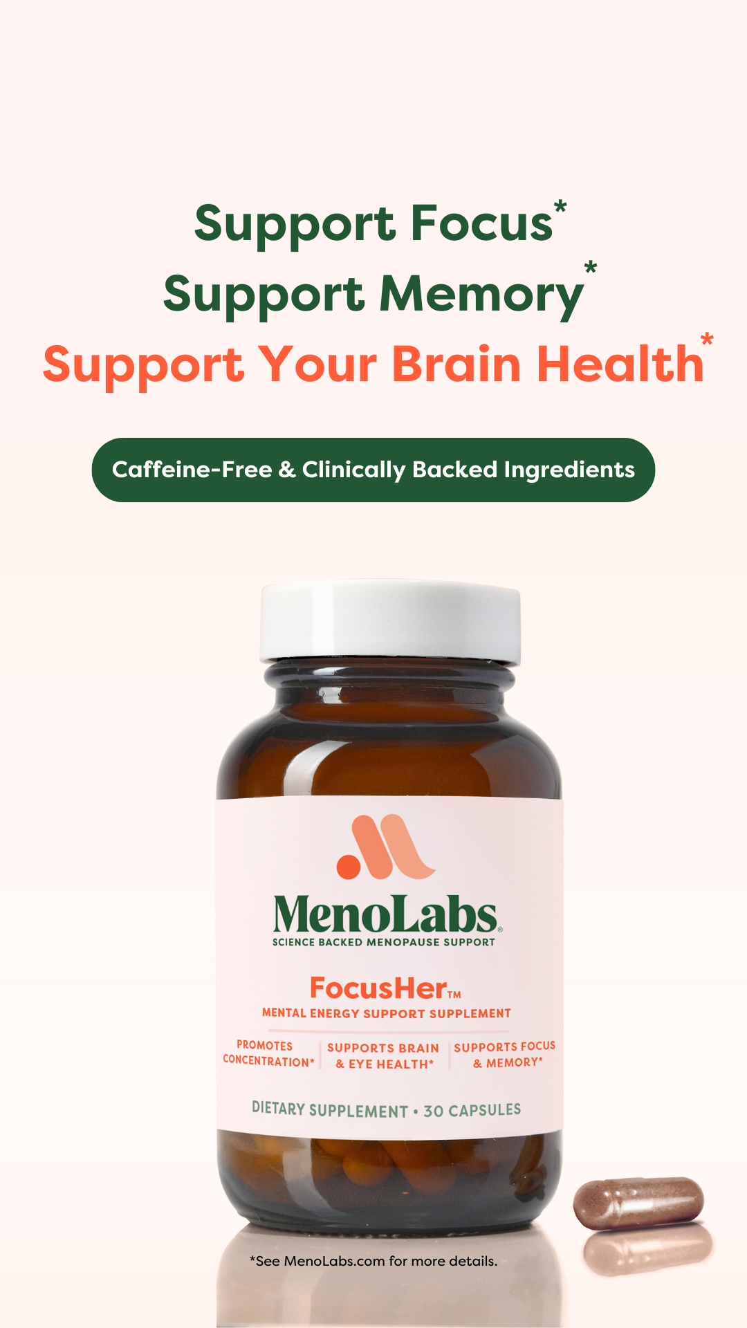 MenoLabs Facebook ad