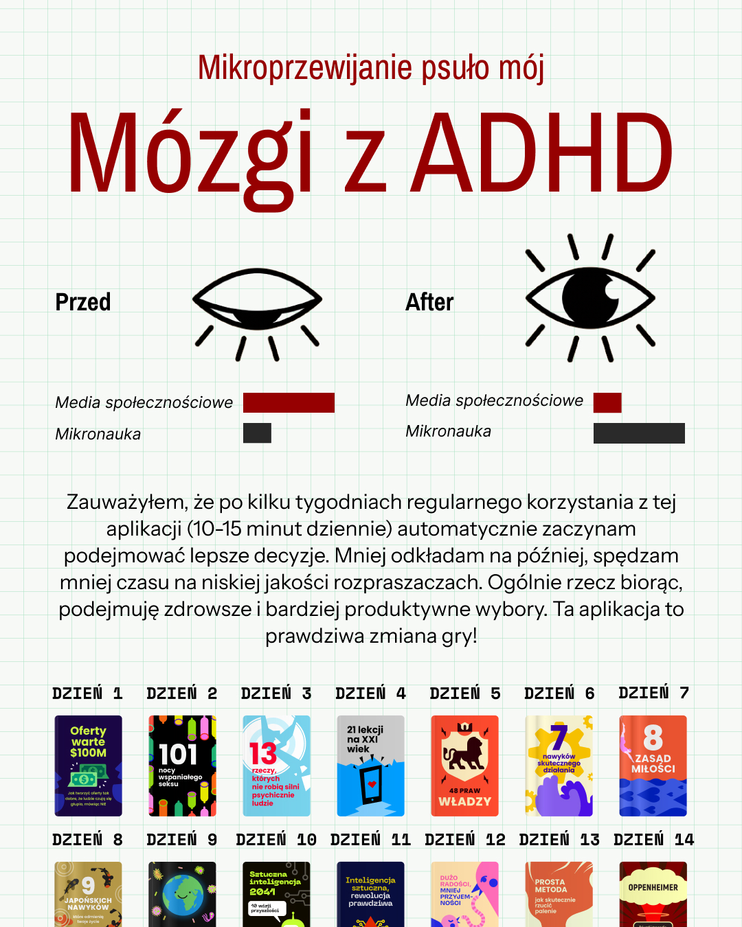 Headway App Facebook ad