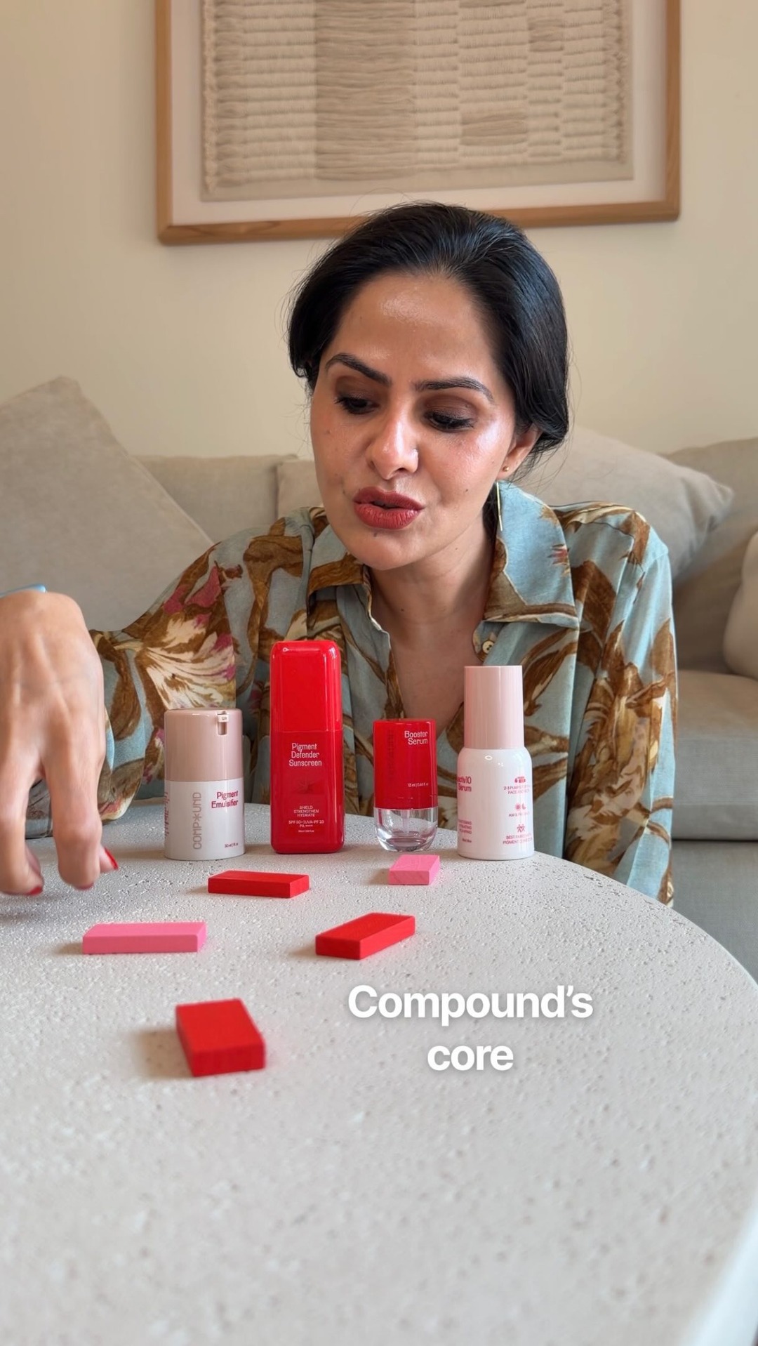 Garekars M.D. Dermatology Clinic Facebook ad: COMPOUND CONSISTENCY