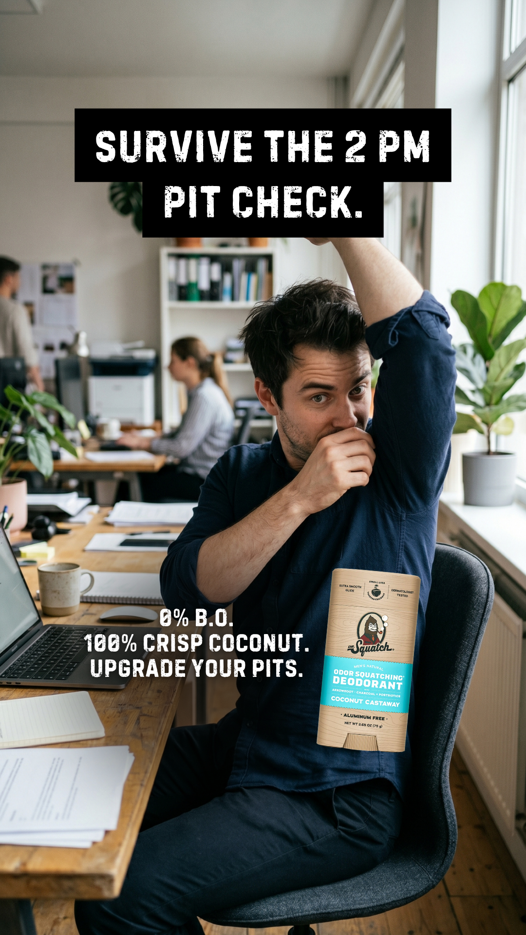 Dr. Squatch Facebook ad