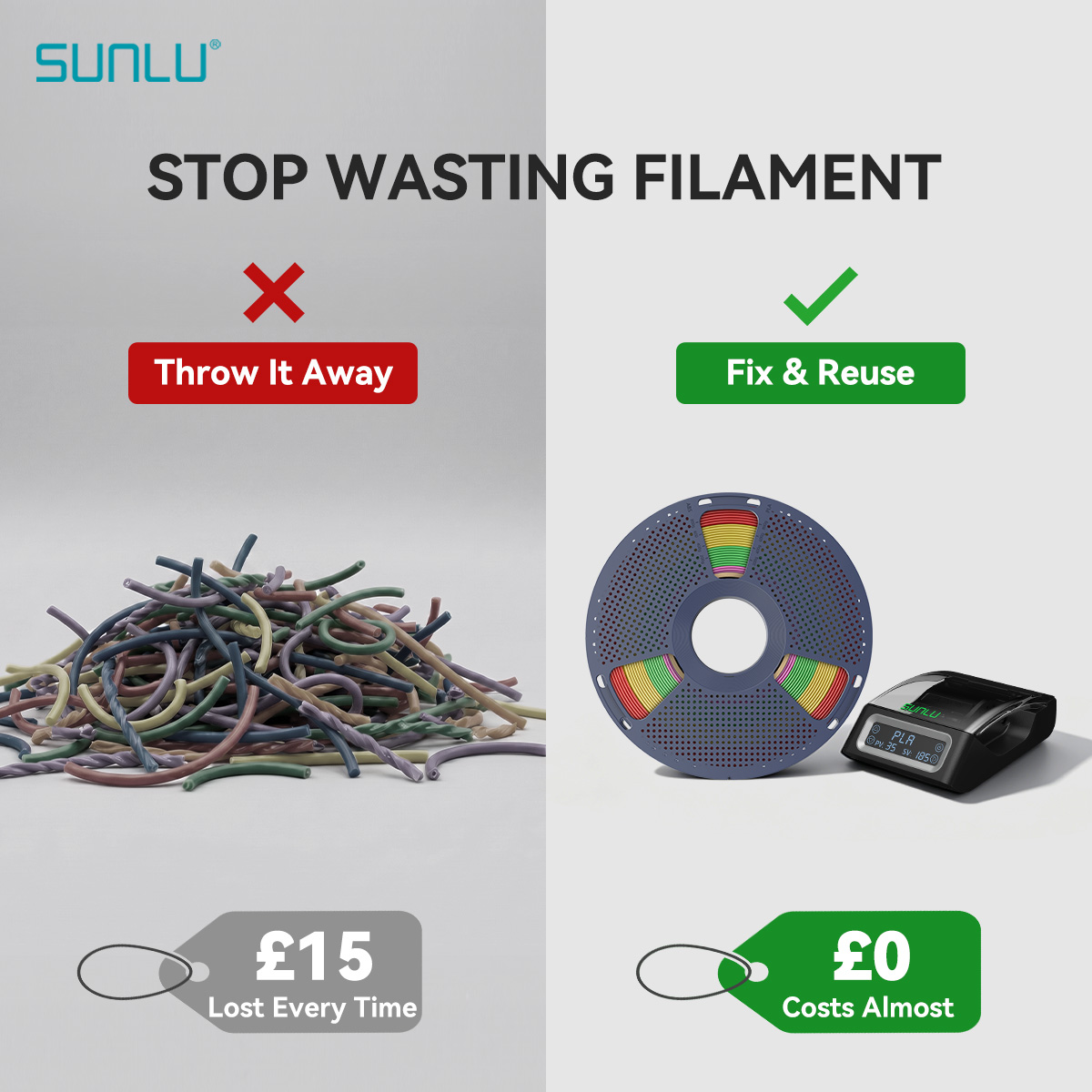 SUNLU UK Facebook ad