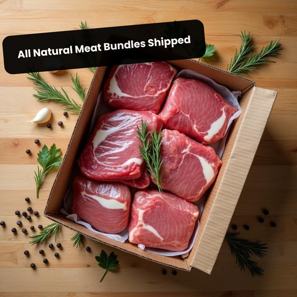 SearchLogik Beacon Facebook ad: All Natural Meat Bundles Shipped!