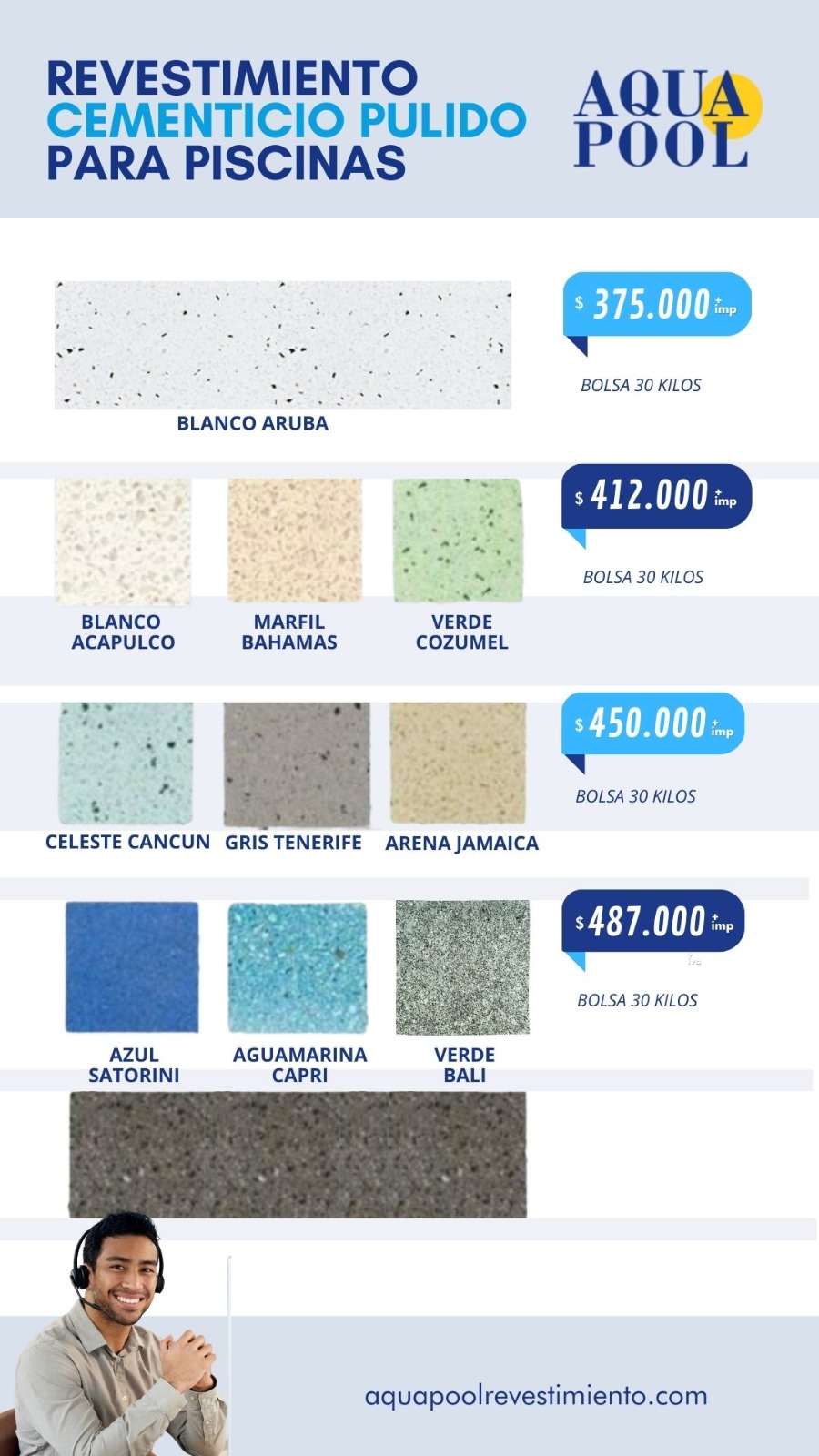 Aquapool Paraguay Facebook ad