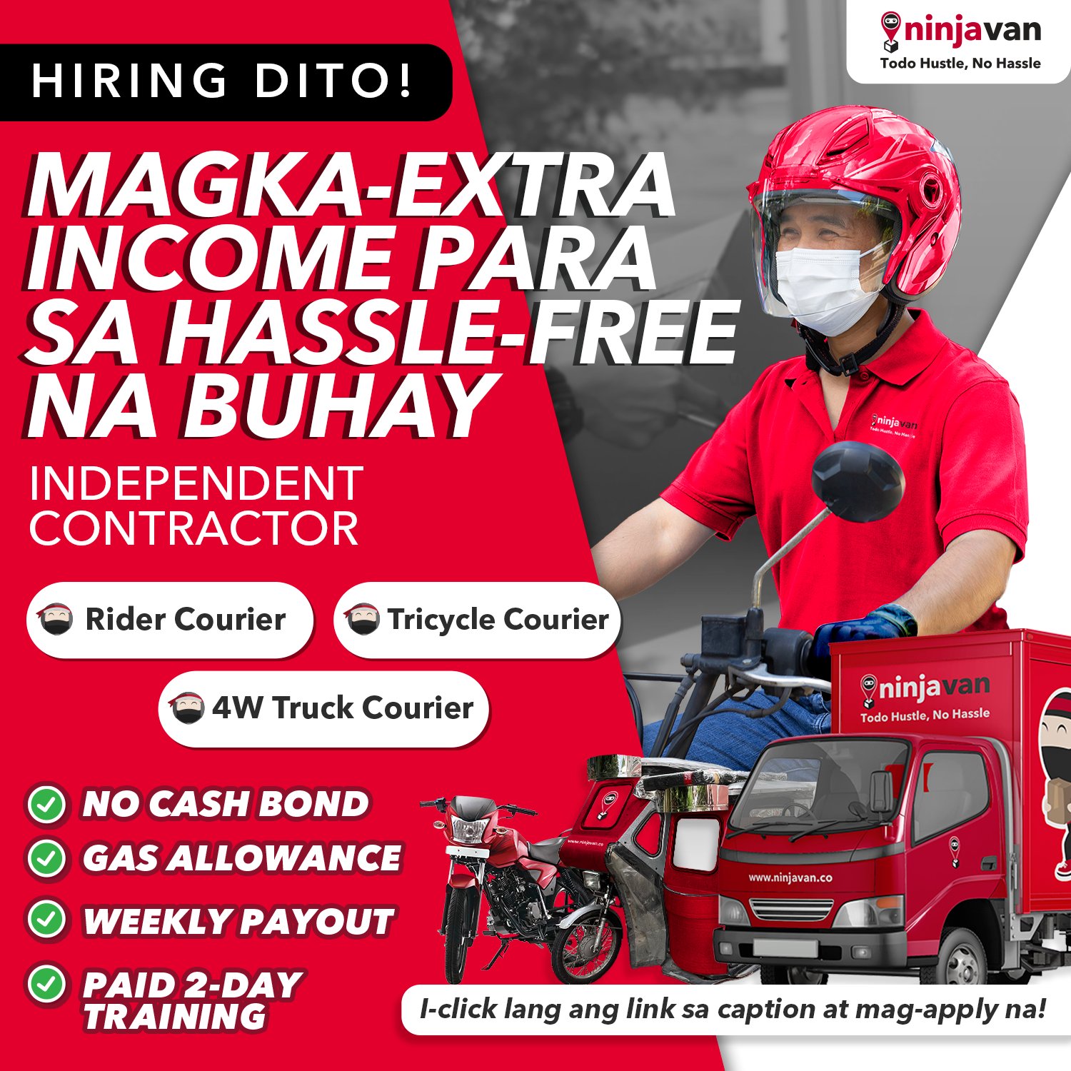 Ninja Van Philippines Facebook ad from Jan 14, 2026