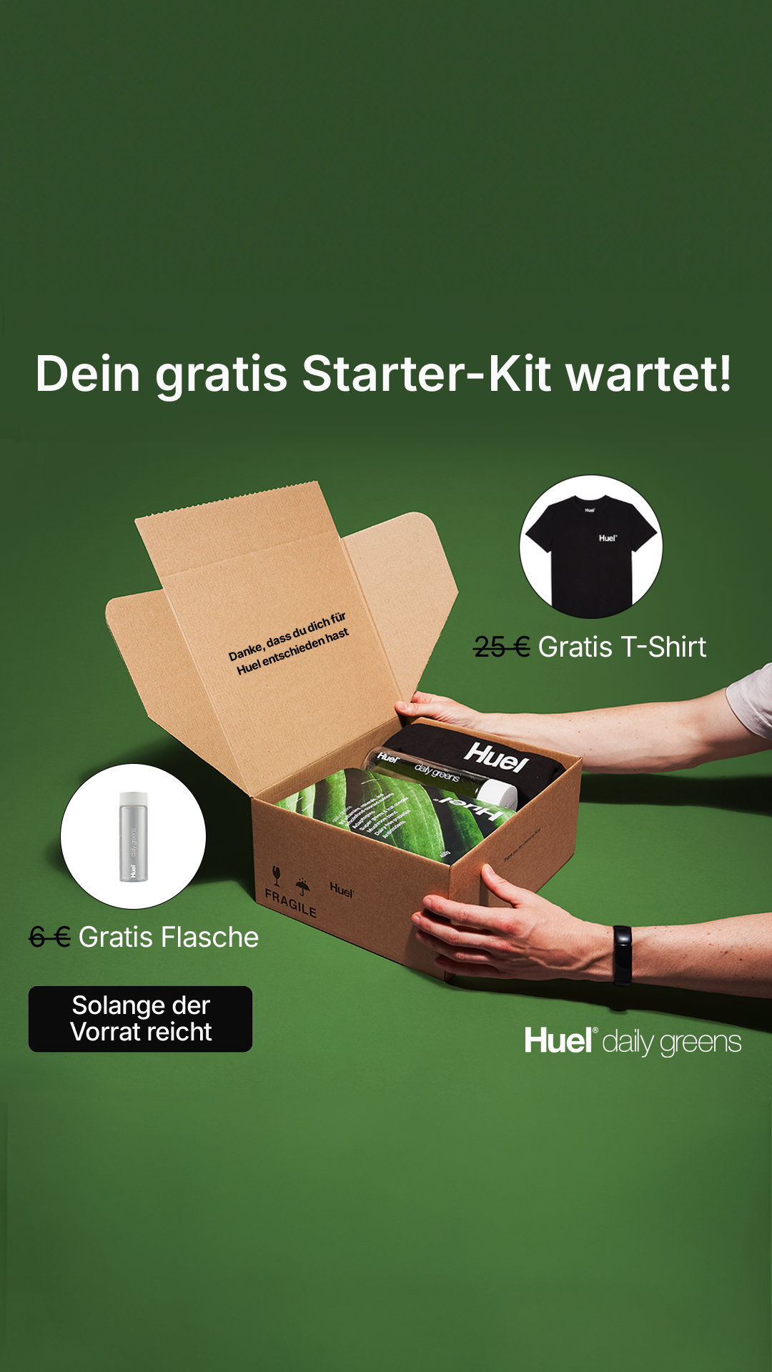 Huel Facebook ad
