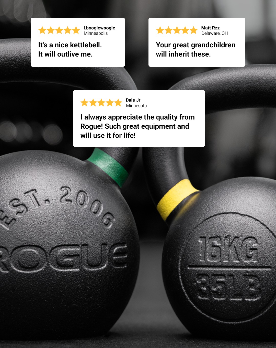 Rogue Fitness Facebook ad