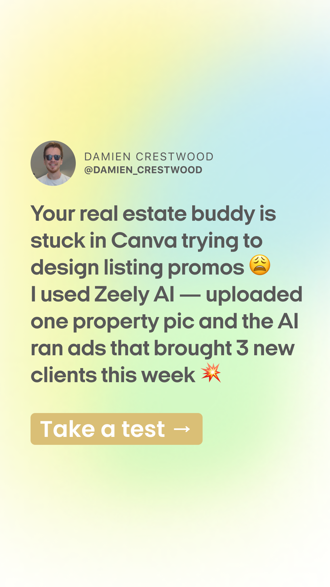 Zeely Facebook ad