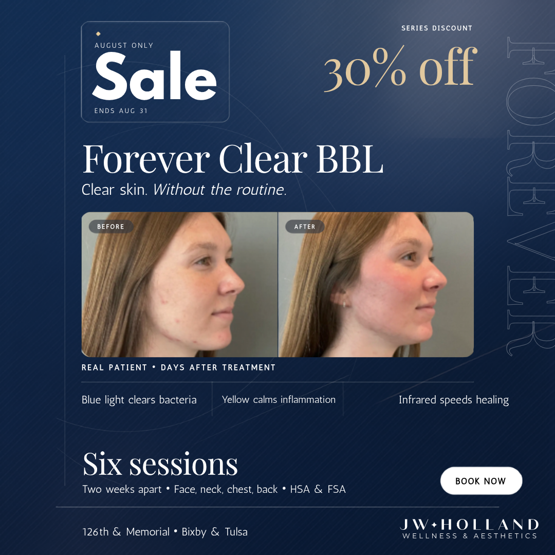 JW Holland Wellness Facebook ad from Aug 17, 2026