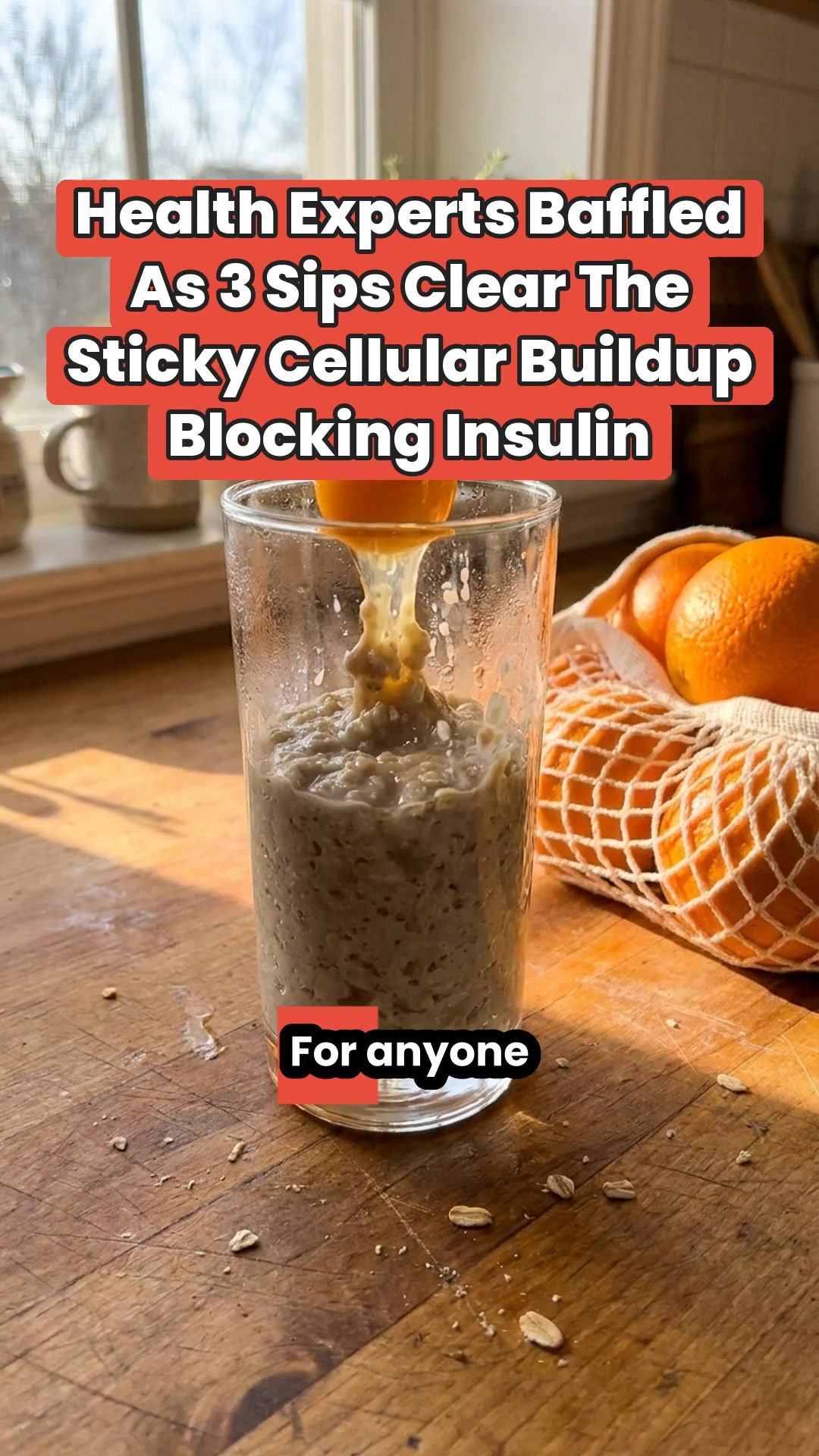 Evan Grant Facebook ad: 5-Min Morning Fix Kills Sugar Spikes