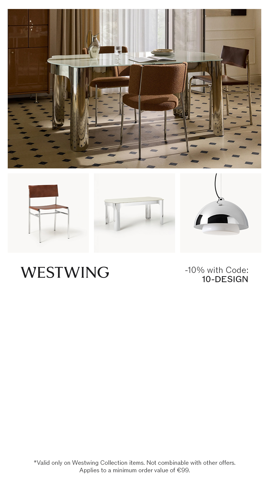 Westwing.at Facebook ad