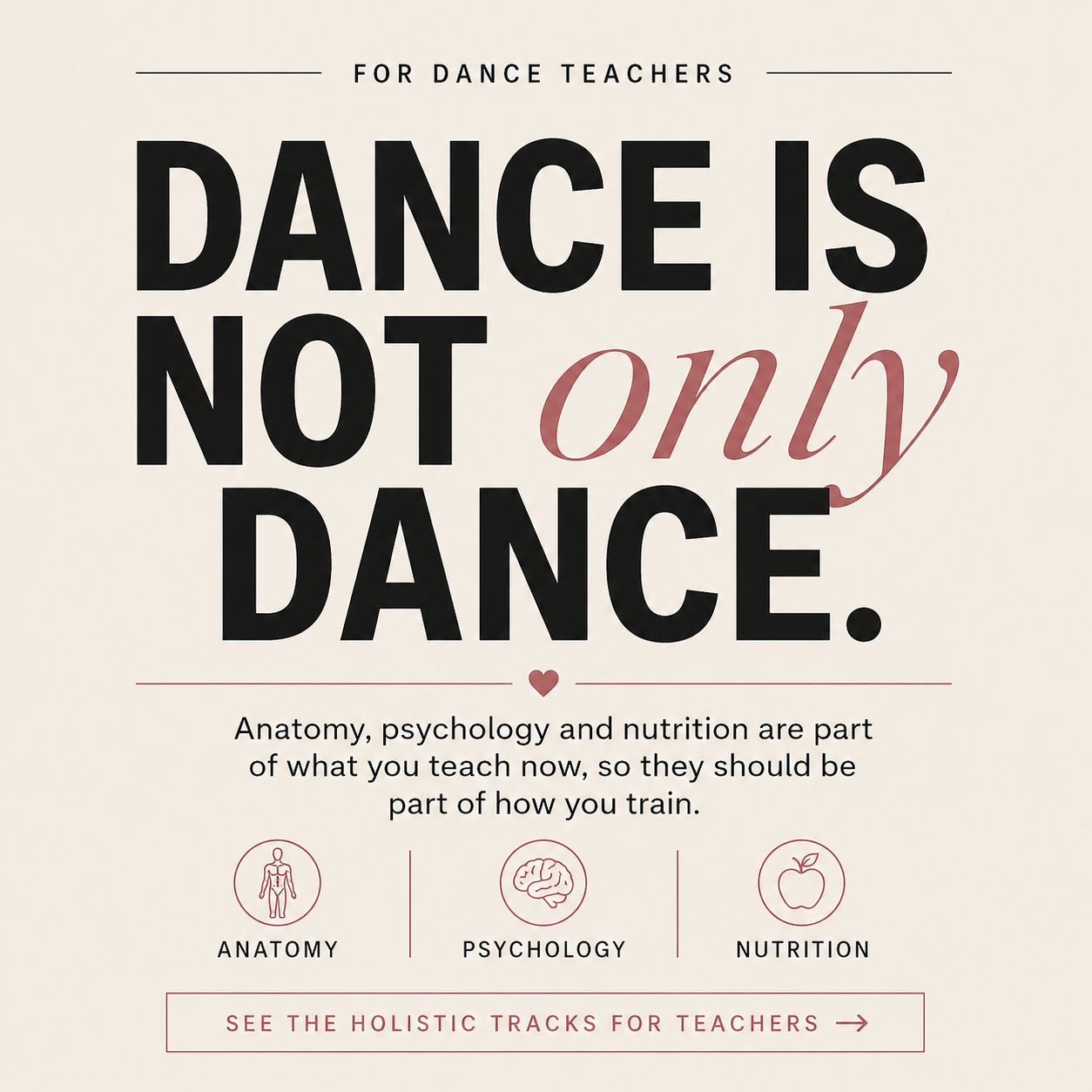 Dance Masterclass Facebook ad