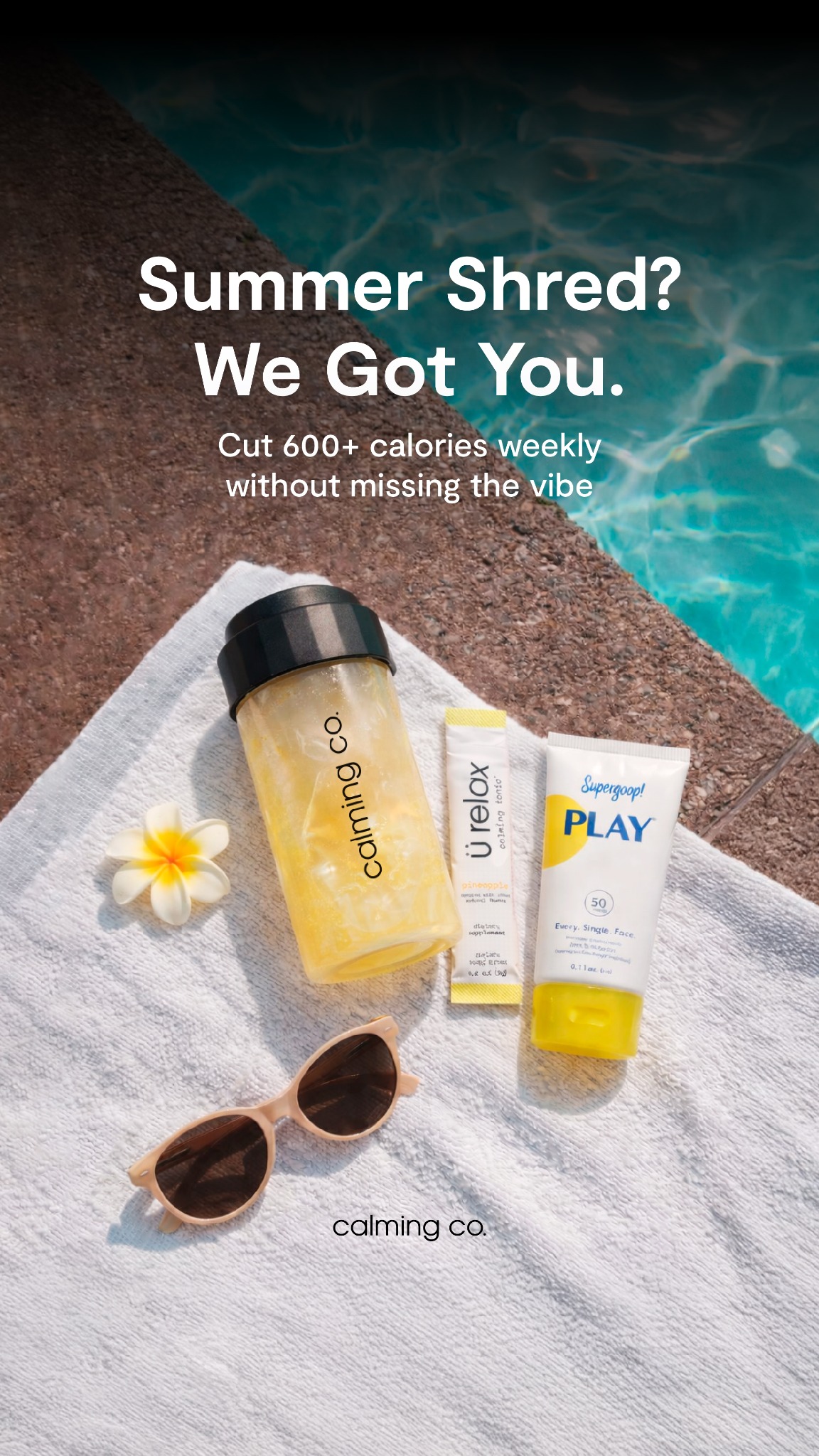 Calming Co. Facebook ad