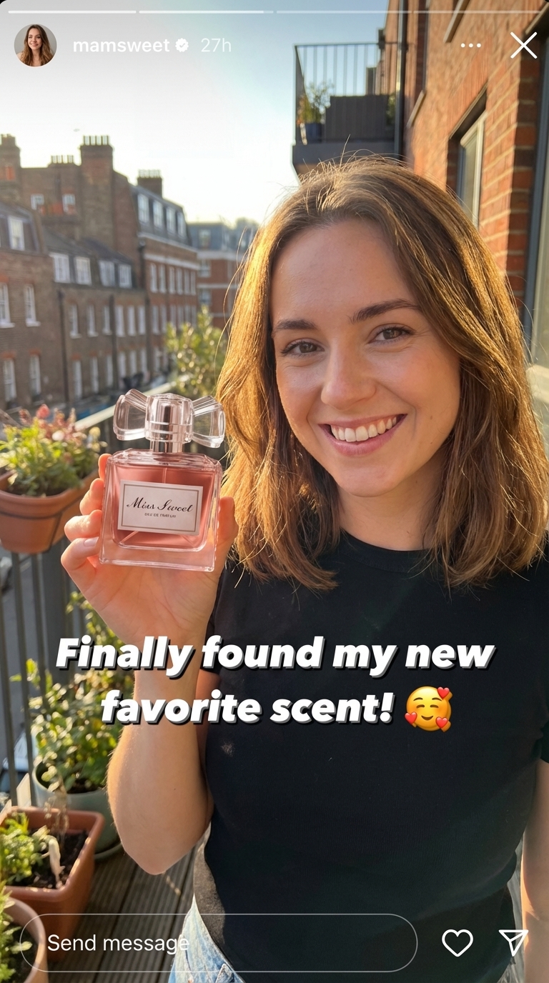 Alba hernandez Facebook ad: Enchanting Aroma