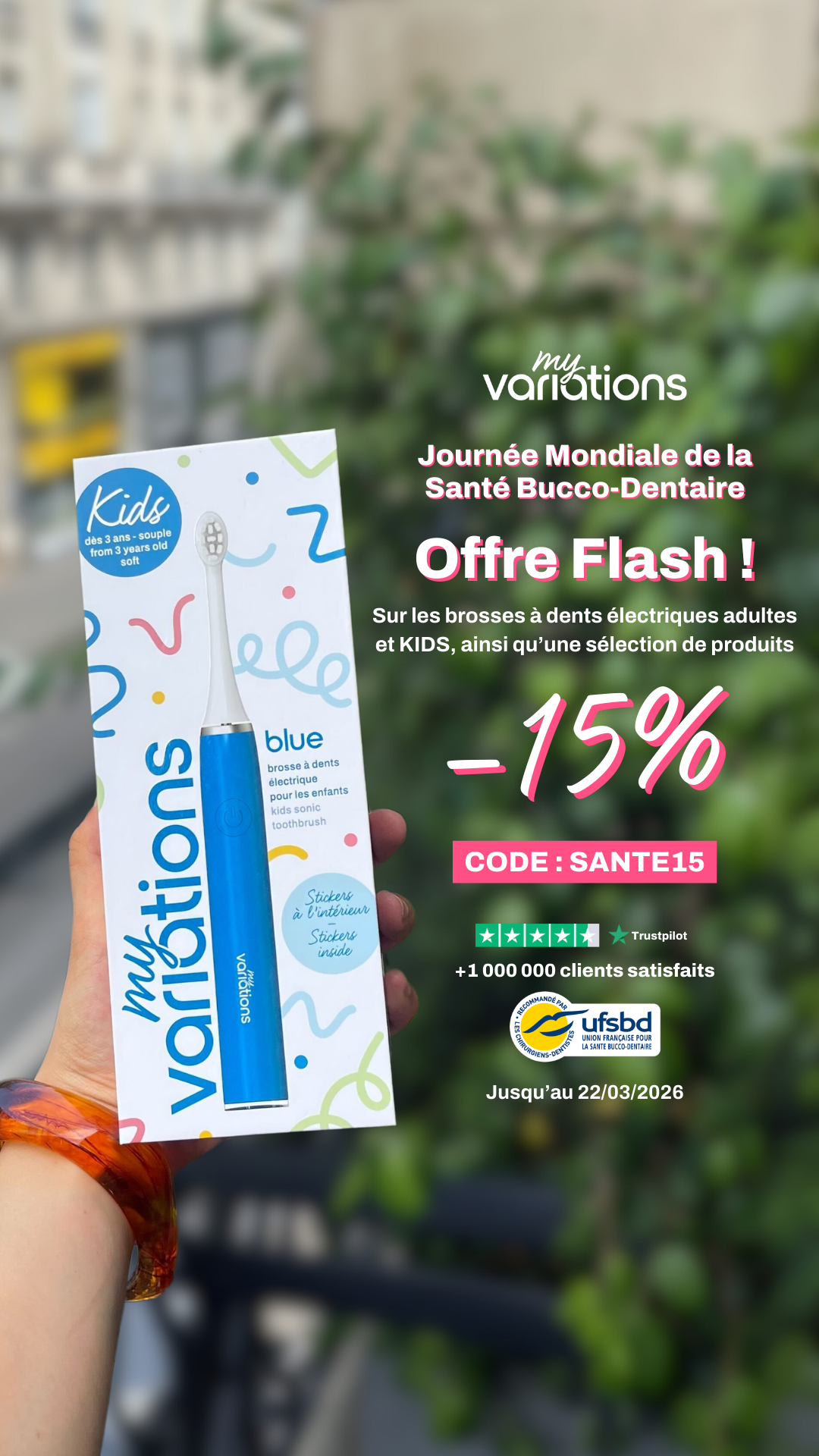 My Variations Facebook ad