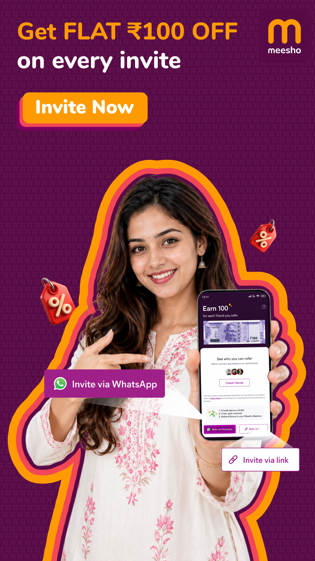 Meesho Facebook ad