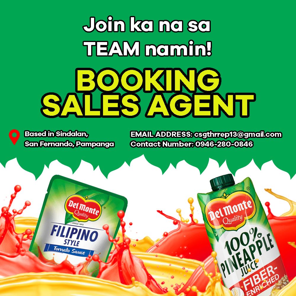 Centerpoint CSGT Distribution Inc. Facebook ad: We're currently hiring ng Booking Sales Agent para…