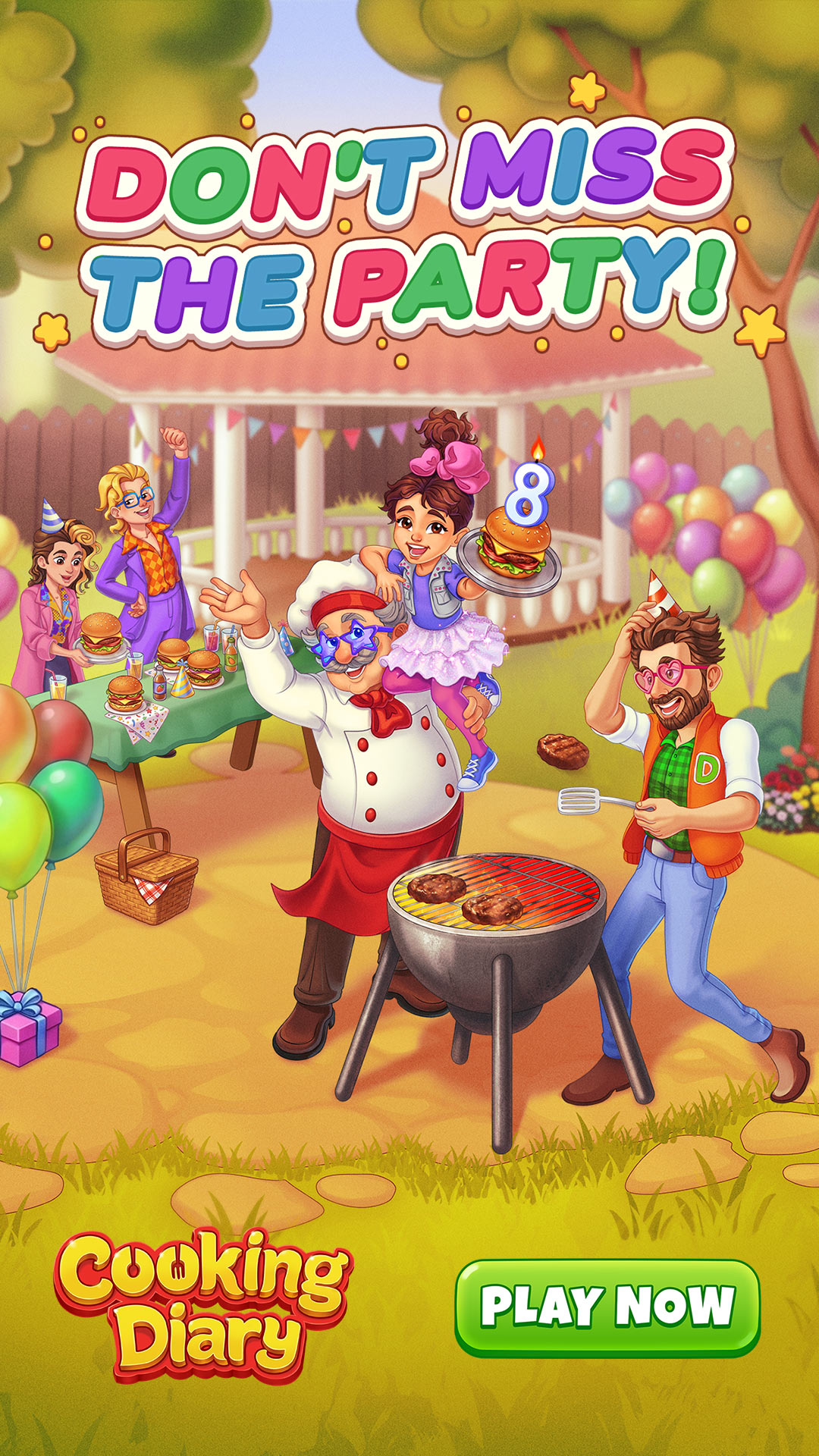 Cooking Diary Facebook ad from Aug 6, 2026