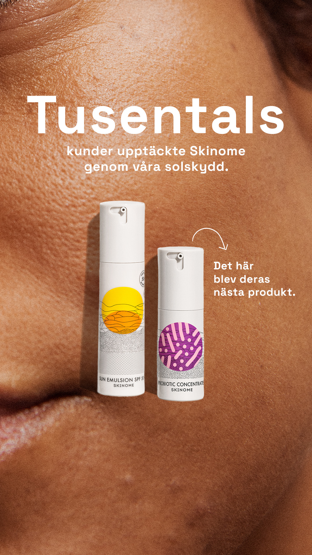 Skinome Facebook ad